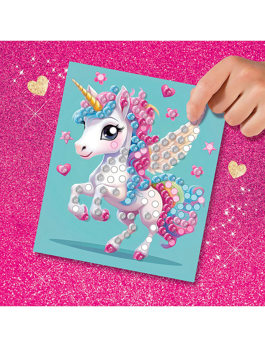 SES Creative - Diamond Painting - Unicorn - käsitöökomplekt - multi - 0