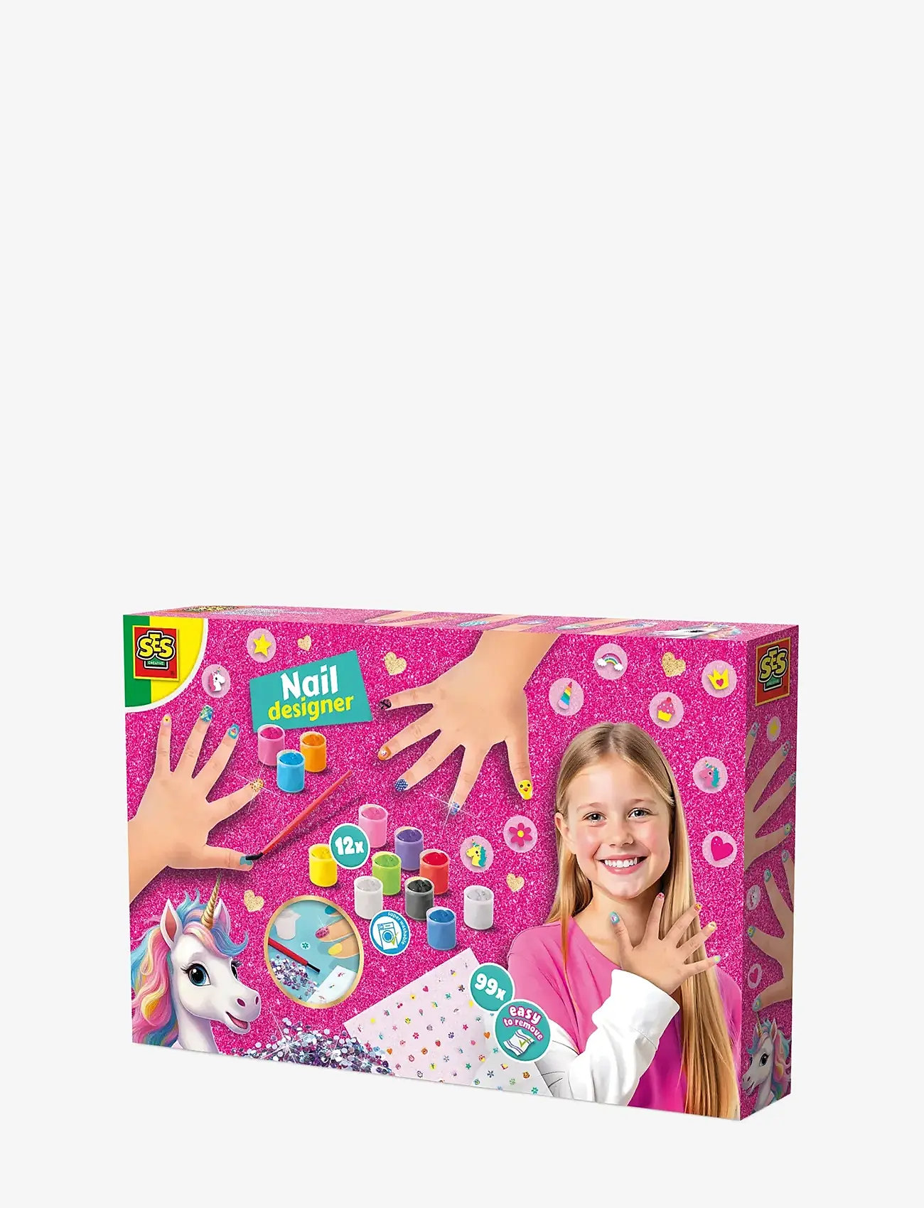 SES Creative - Nail Designer - Unicorn - käsitöökomplekt - multi - 1