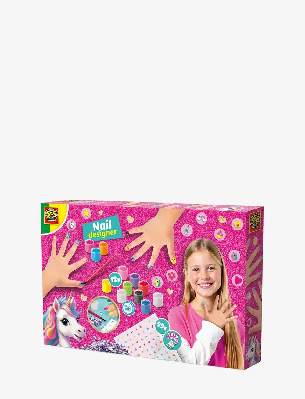 SES Creative - Nail Designer - Unicorn - käsitöökomplekt - multi - 1