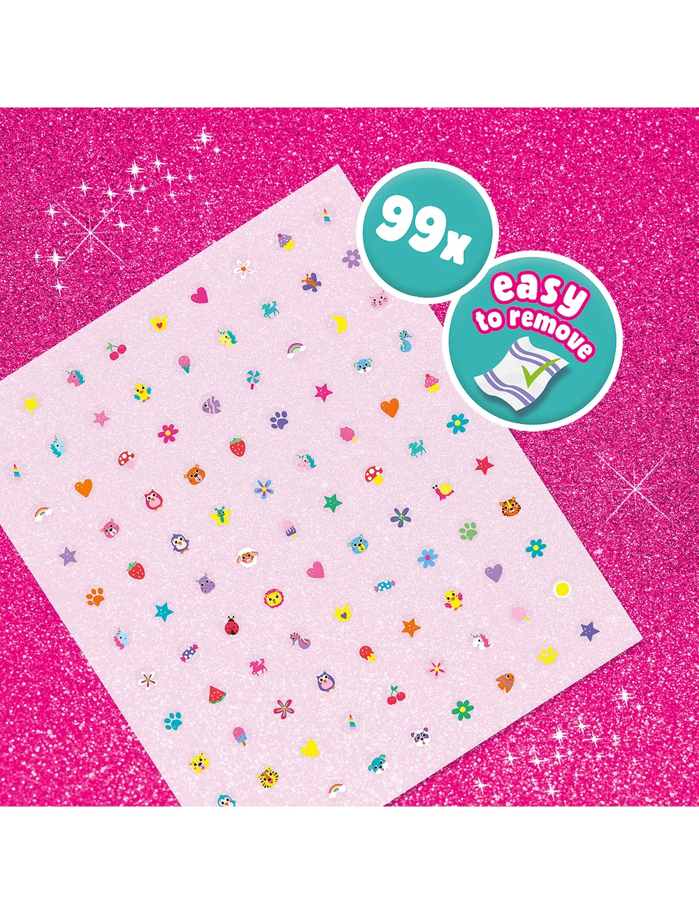 SES Creative - Nail Designer - Unicorn - käsitöökomplekt - multi - 0