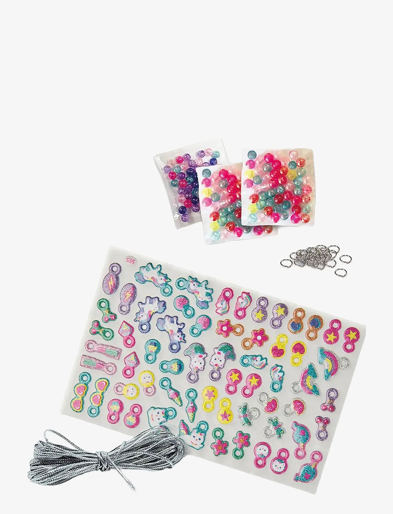 SES Creative - Puffy Sticker Bracelets - käsitöökomplekt - multi - 2