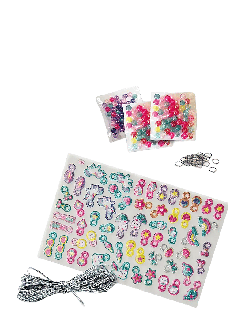 SES Creative - Puffy Sticker Bracelets - käsitöökomplekt - multi - 2
