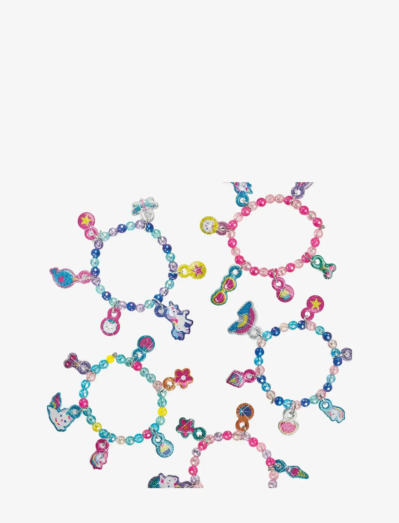 SES Creative - Puffy Sticker Bracelets - käsitöökomplekt - multi - 3