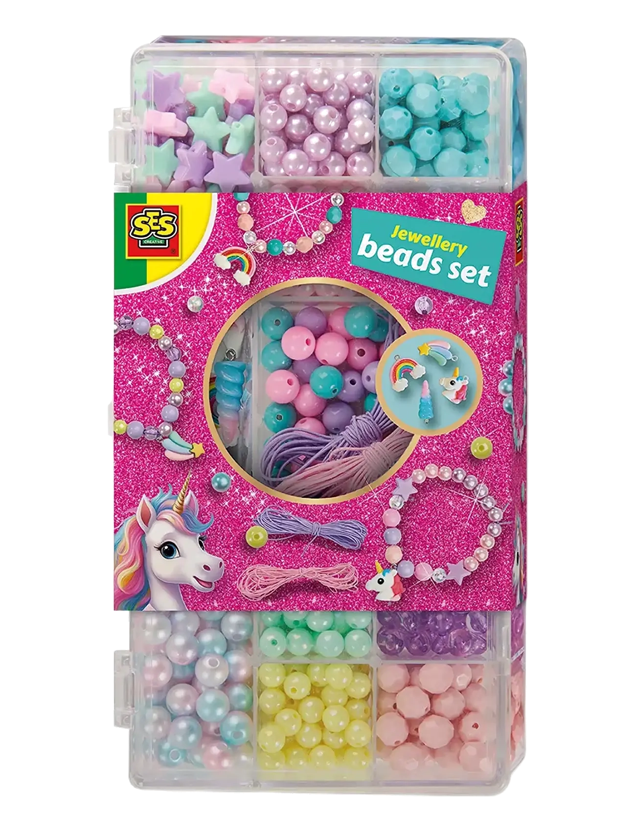 SES Creative Jewellery - Unicorn Beads Set - Loovus - MULTI / multi