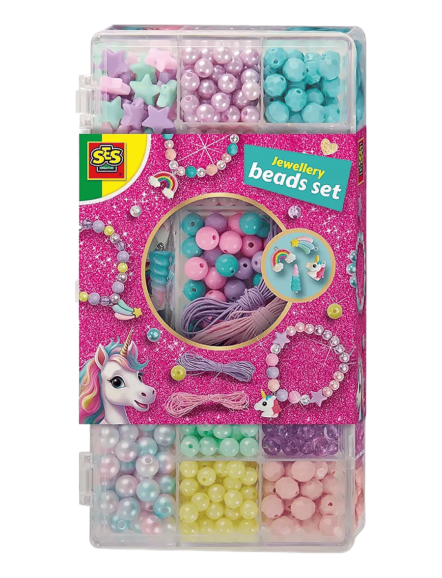 SES Creative - Jewellery - Unicorn Beads Set - bastelset - multi - 1