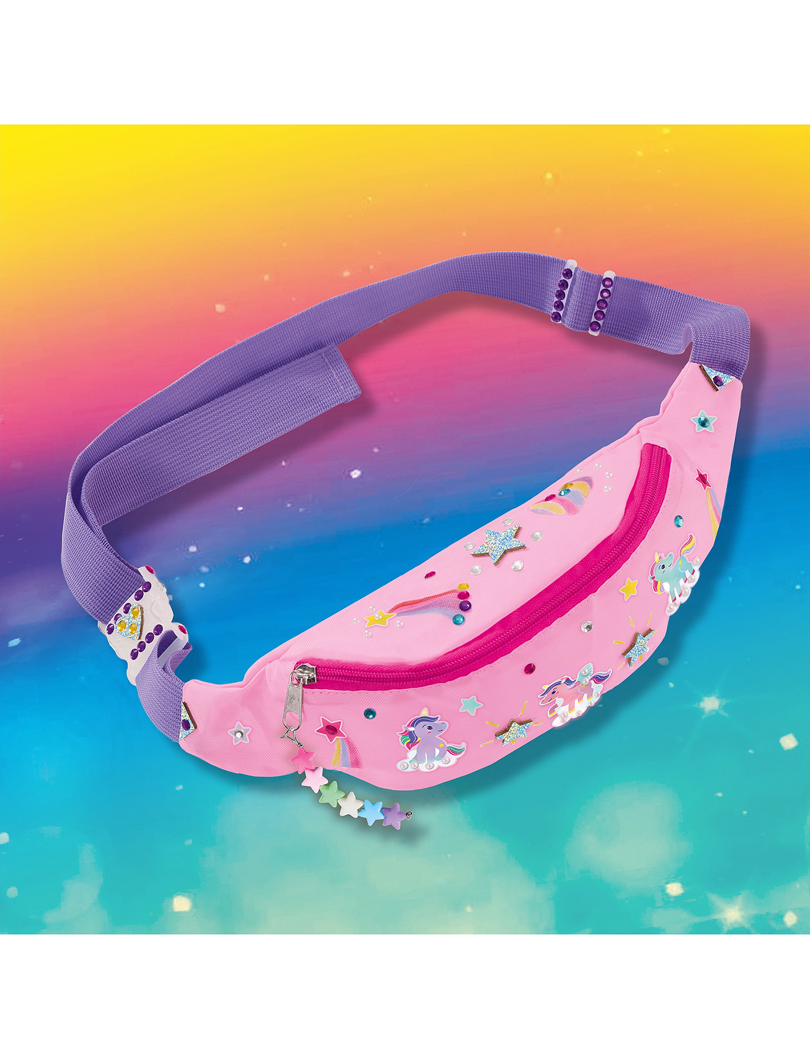 SES Creative - Fashion Bag Tags - Galaxy - bastelset - pink - 4