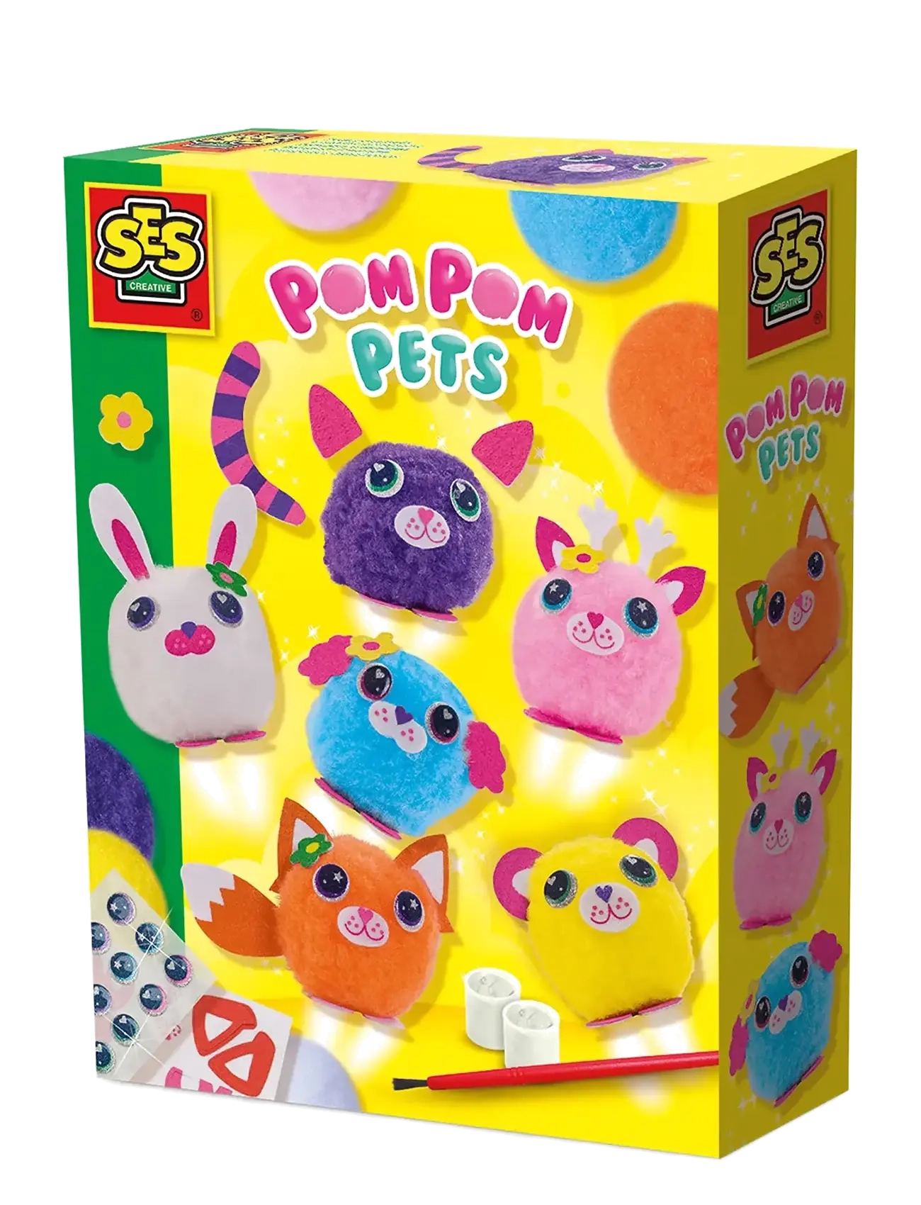 SES Creative Pom Pom Pets - 4 for 3 - MULTI / multi