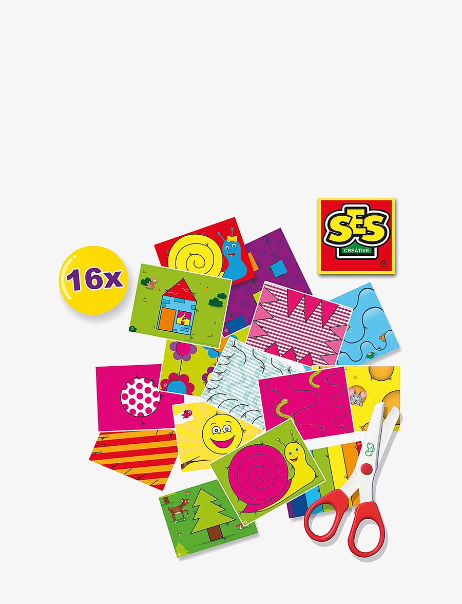 SES Creative - I learn to use scissors - bastelset - multi - 2