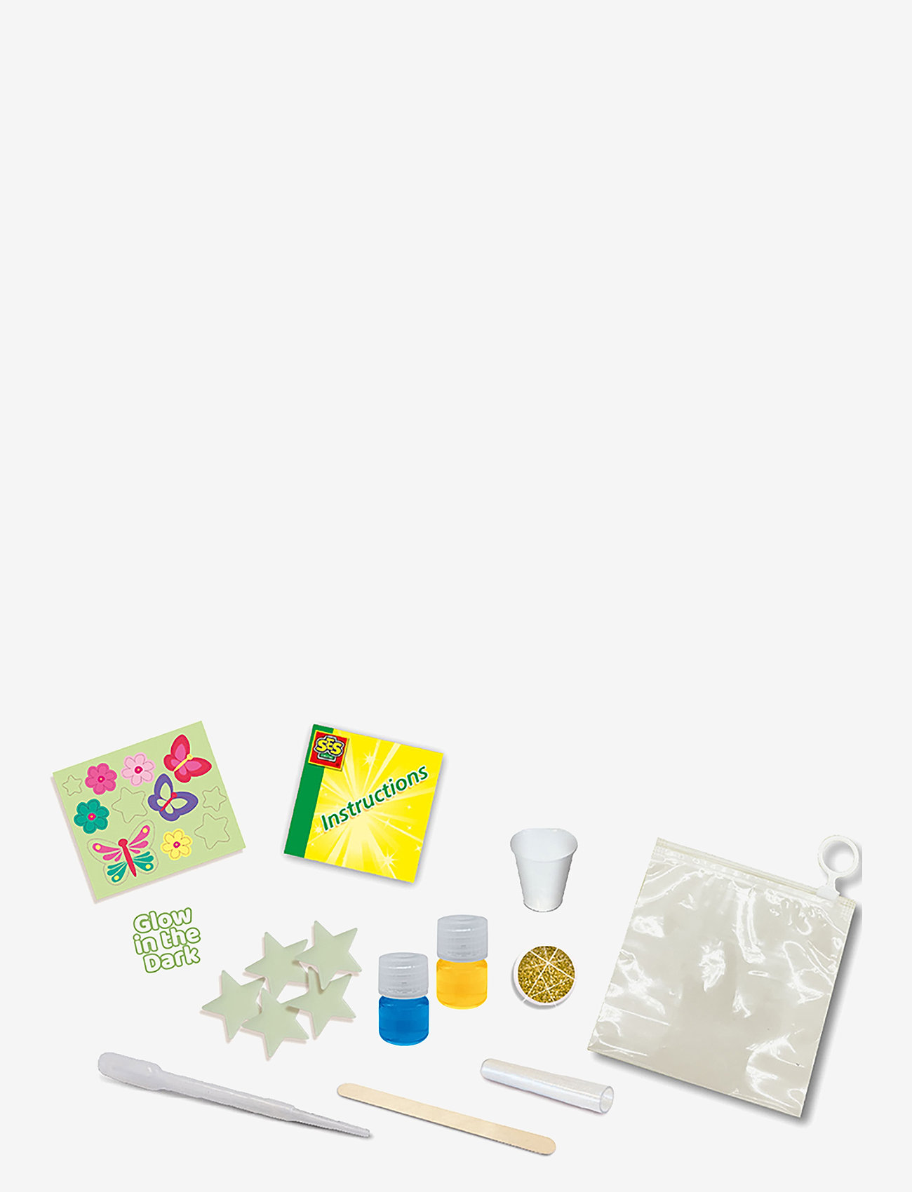 SES Creative - Slime - Glow in the Dark Lab - bastelset - multi - 1