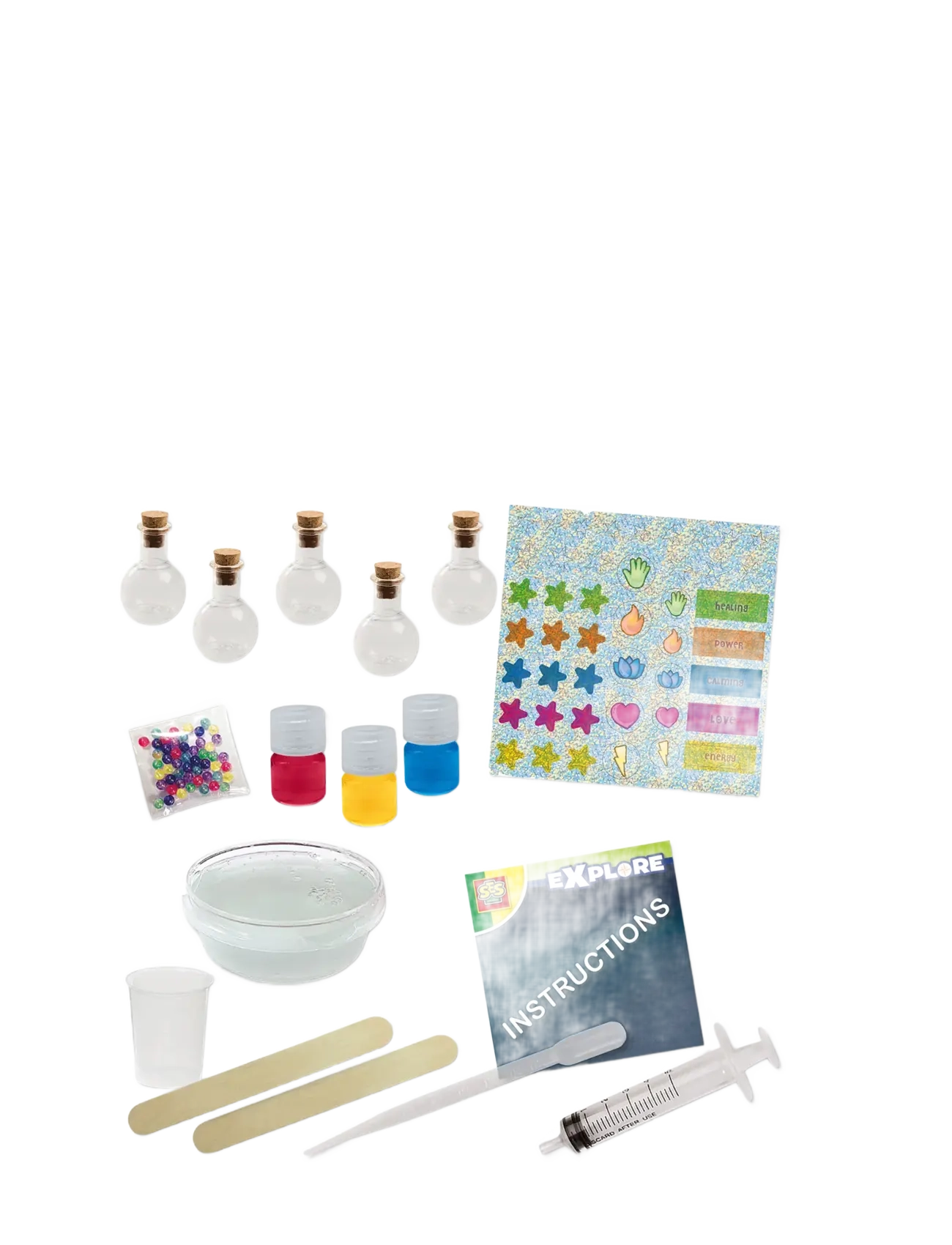 SES Creative - Slime - Mix it Magic Potions - zestaw kraftowy - multi - 2