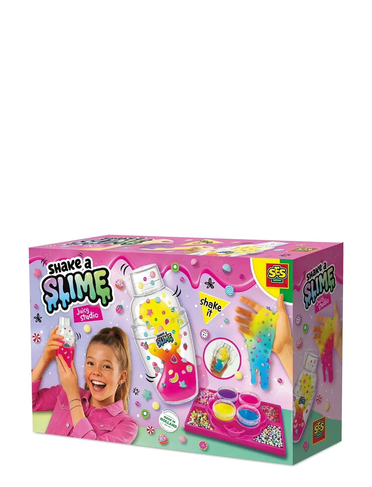 SES Creative Shake-a-Slime - Juicy Studio - Drawing & Crafts - MULTI / multi