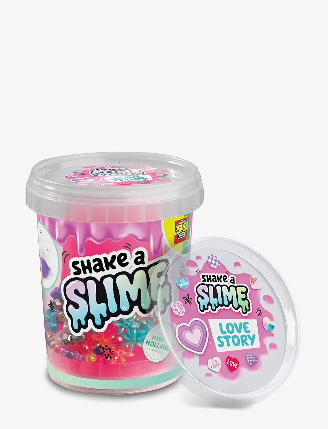 SES Creative - Shake-a-Slime - Love Story - lima - pink - 1