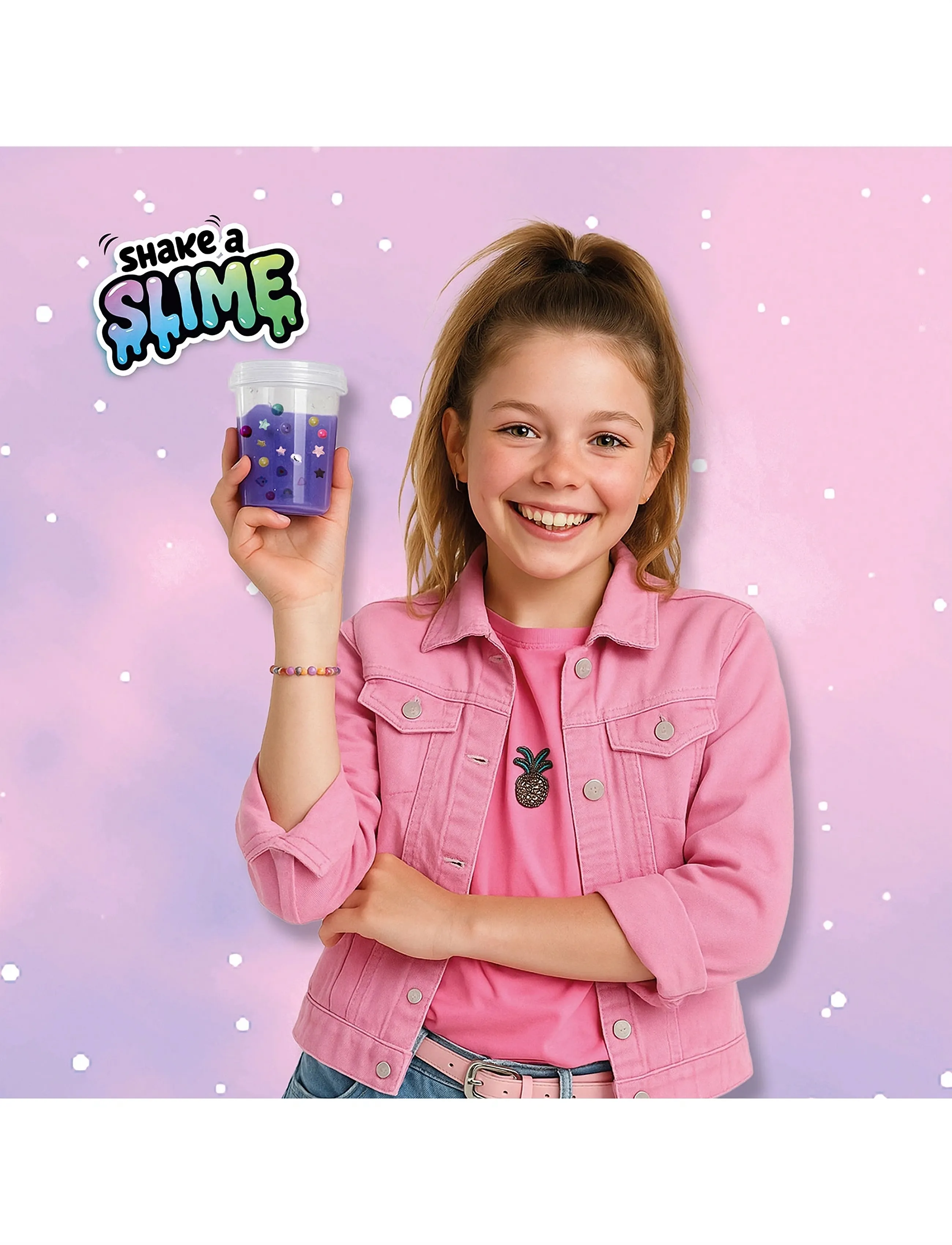 SES Creative - Shake-a-Slime - Unicorn Dreams - schleim - lilac - 3