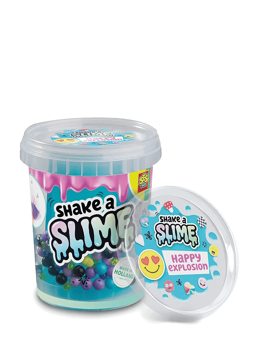 SES Creative - Shake-a-Slime - Happy Explosion - schleim - turquise - 1