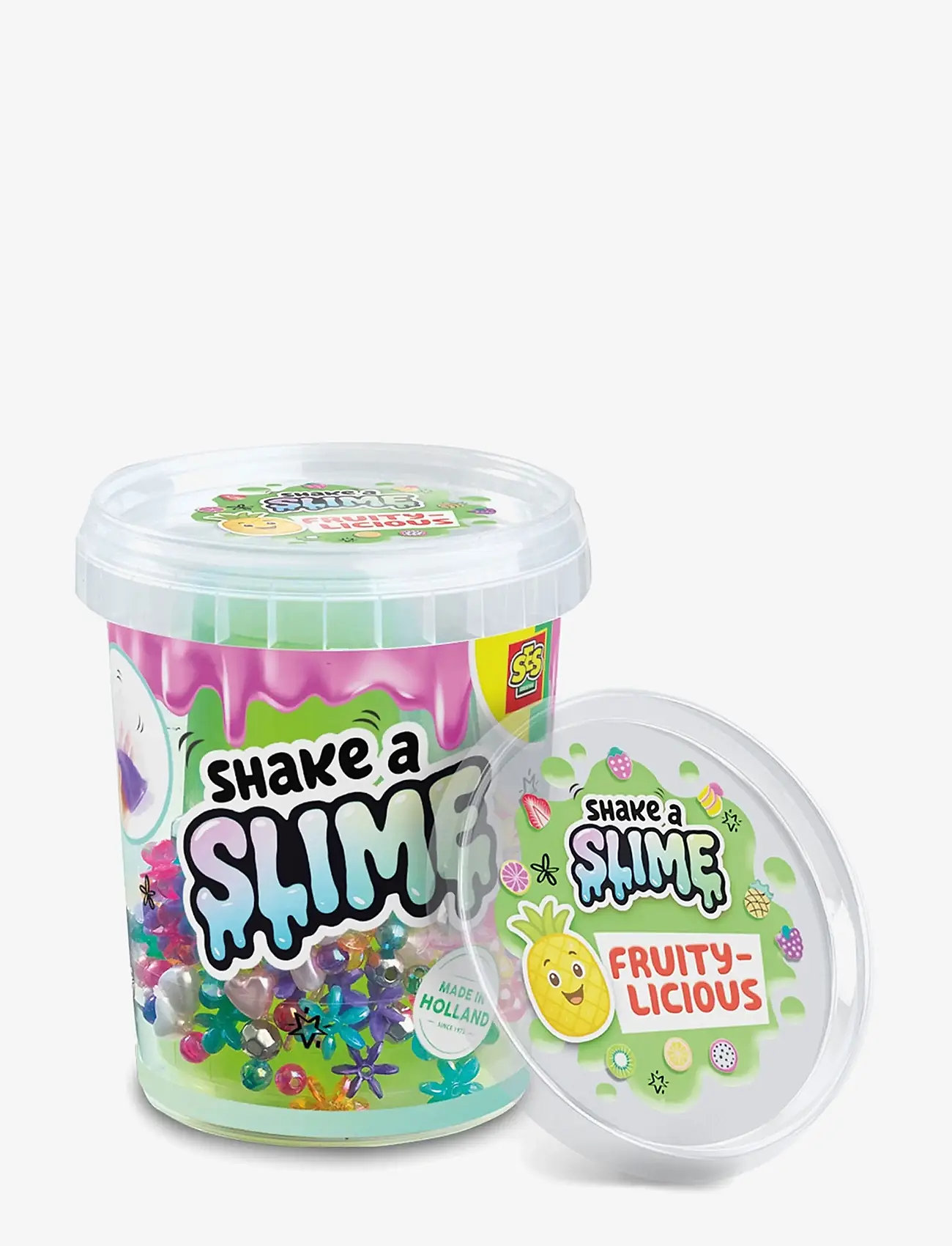 SES Creative - Shake-a-Slime - Fruitylicious - slim - neon green - 1