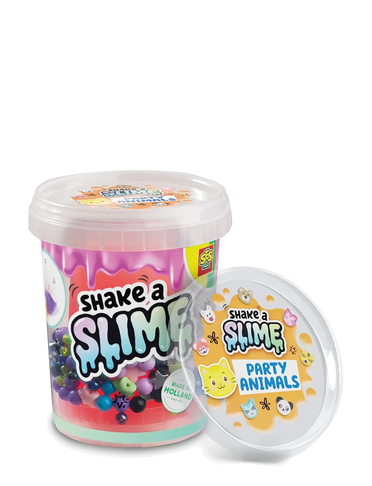 SES Creative Shake-a-Slime - Party Animals - Drawing & Crafts - ORANGE / orange