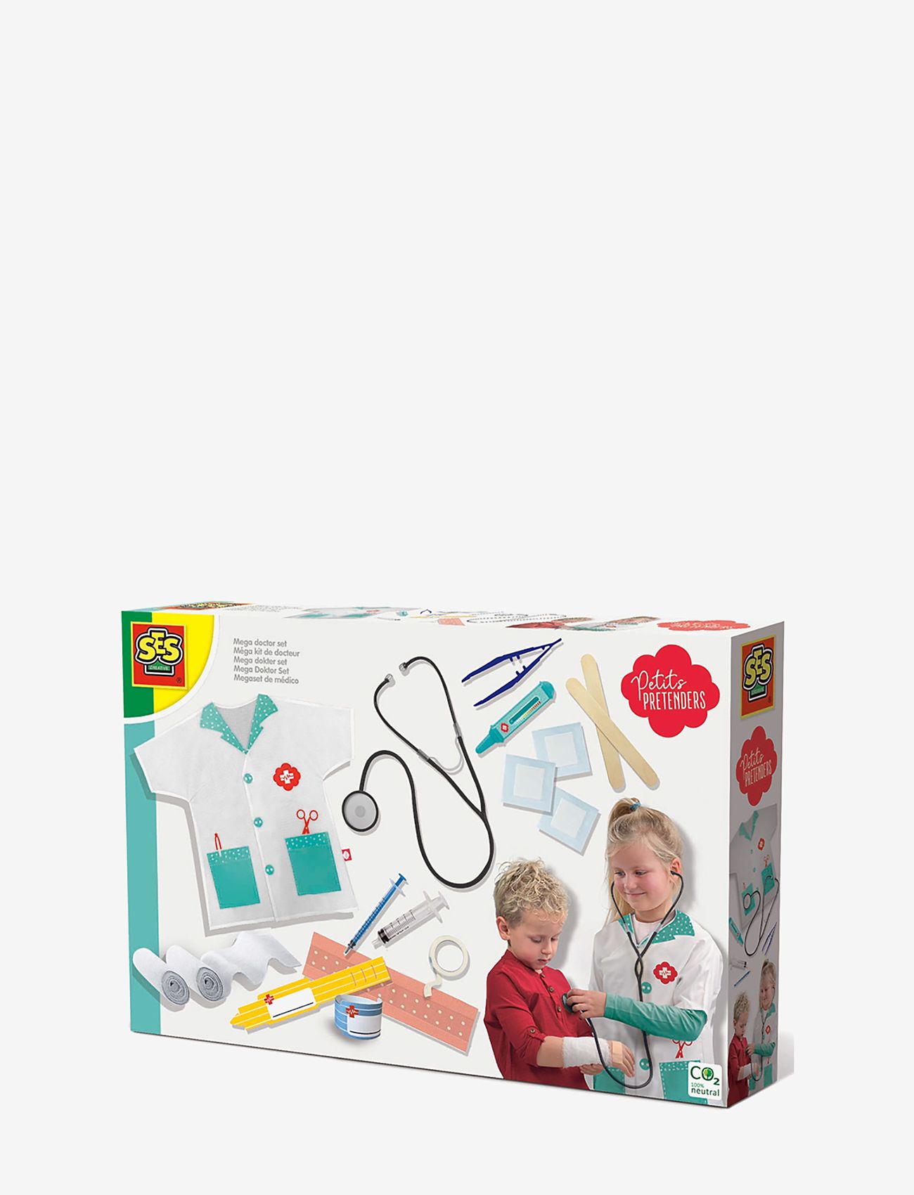 SES Creative - Mega doctor set - Pretend Play - white - 0