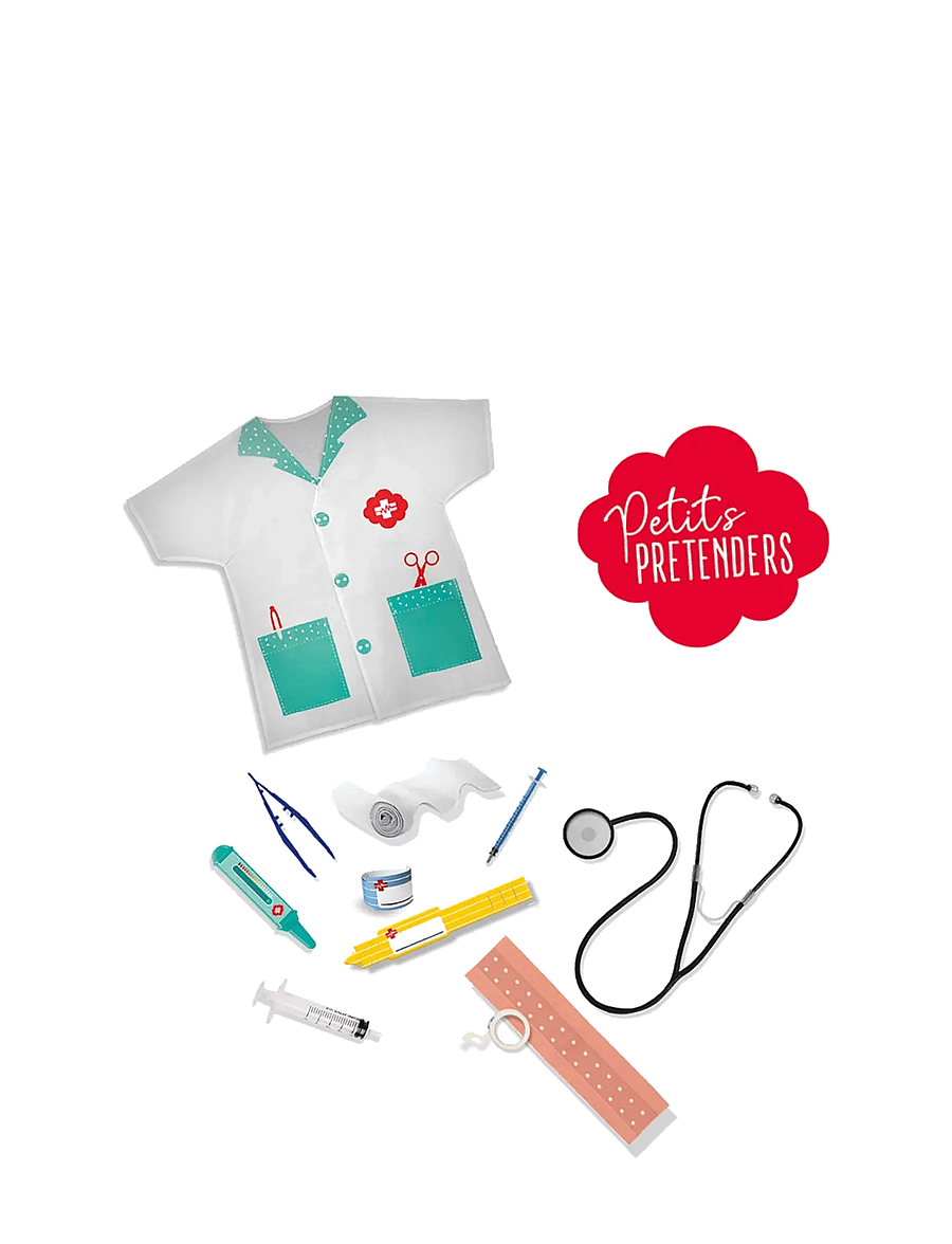 SES Creative - Mega doctor set - Pretend Play - white - 1