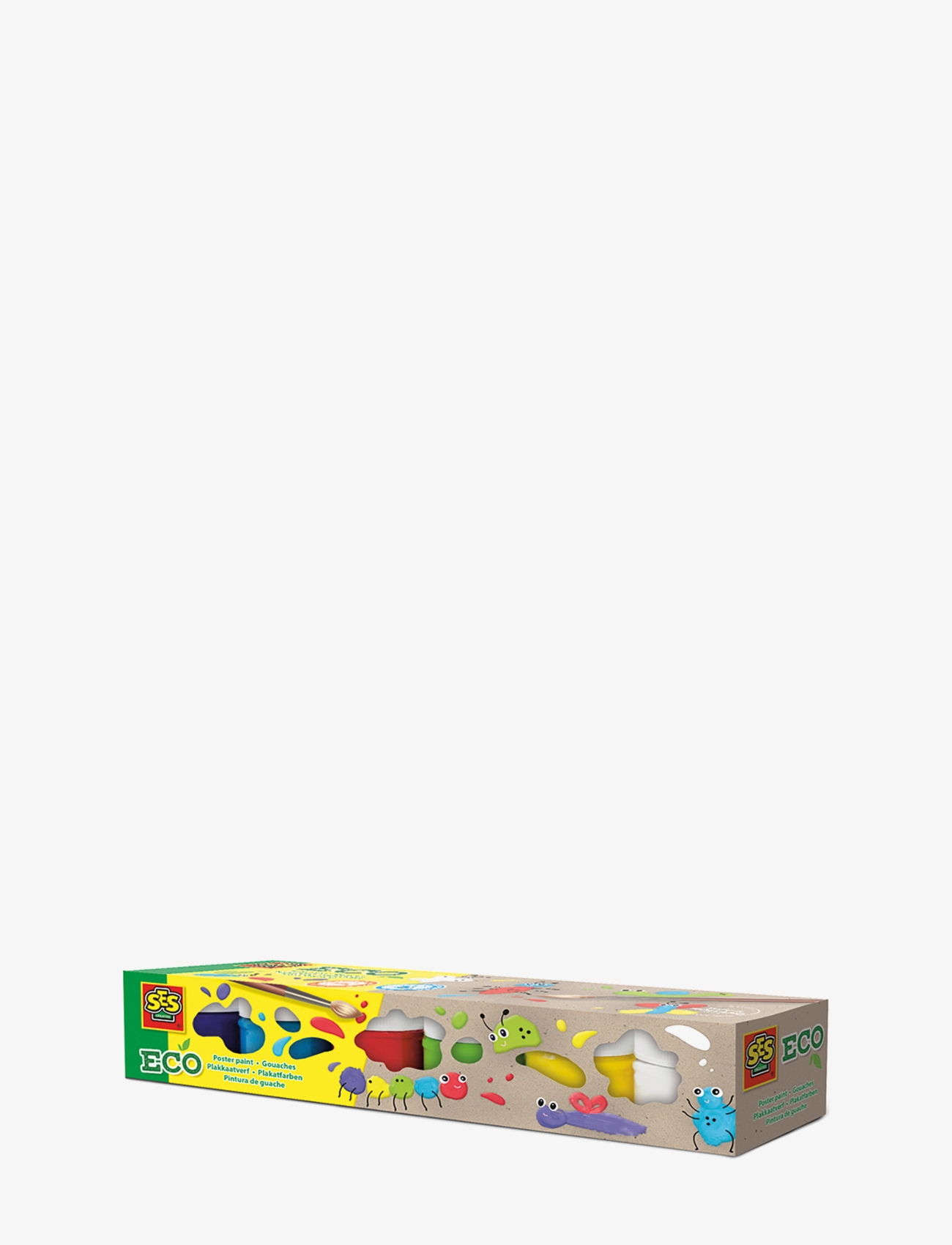 SES Creative Posterpaint, One Size, Drawing, Mehrfarbig/gemustert - Paints, Kinder