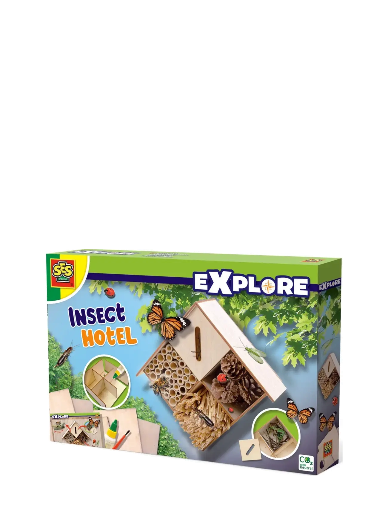 SES Creative Insect Hotel, One Size, Craft, Braun - Craft Sets, Kinder