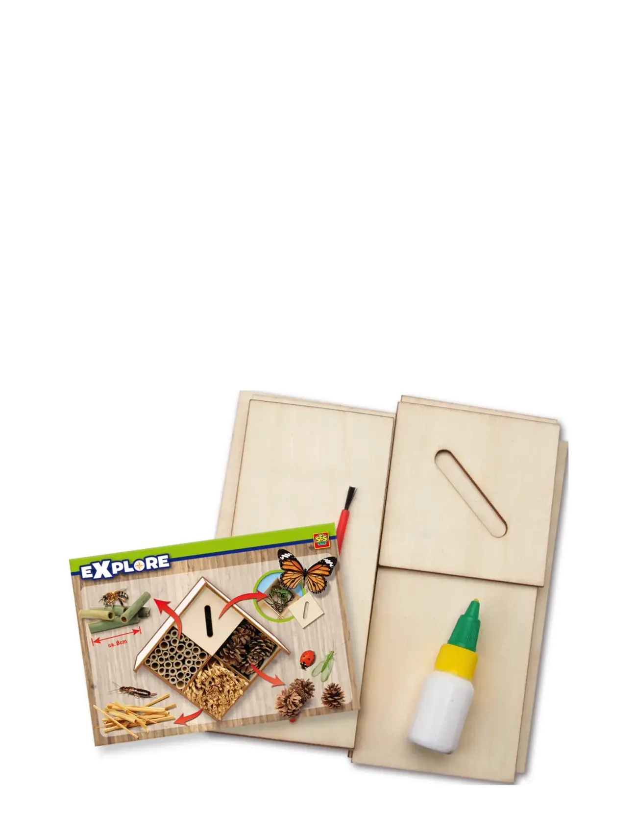 SES Creative - Insect hotel - bastelset - wood - 2