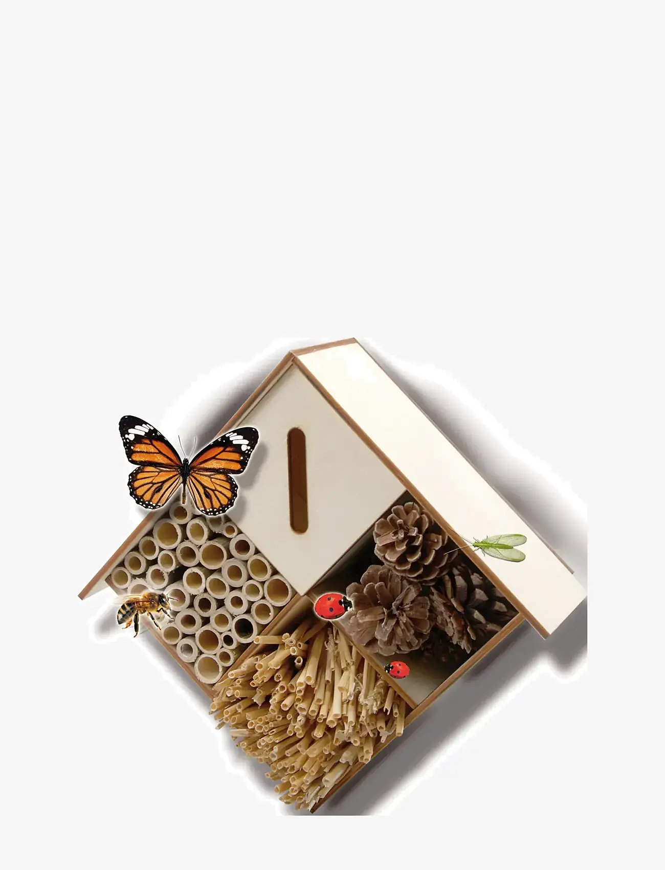 SES Creative - Insect hotel - käsitöökomplekt - wood - 3