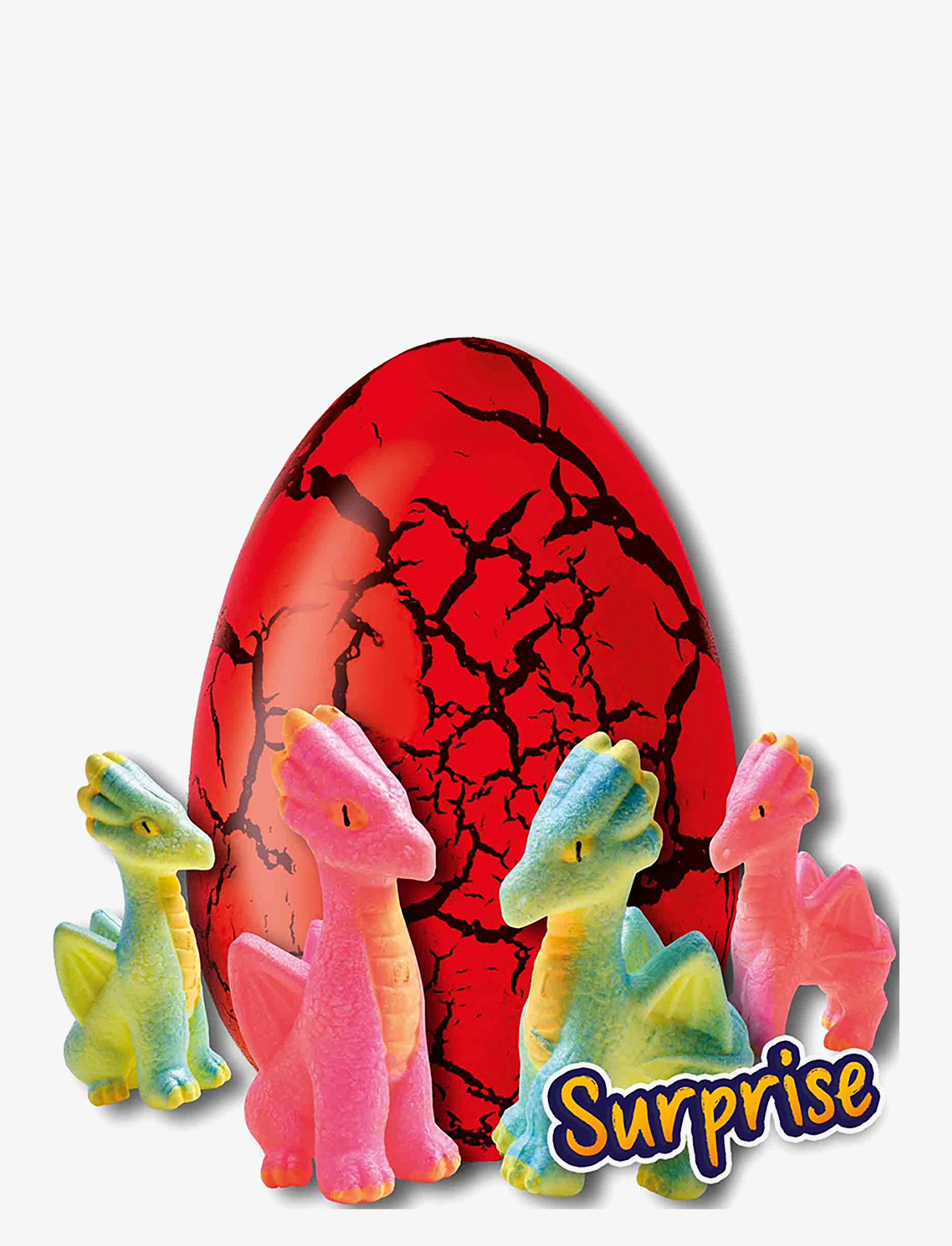 SES Creative - Hatching Dragon Egg - interaktiva djur - red - 1