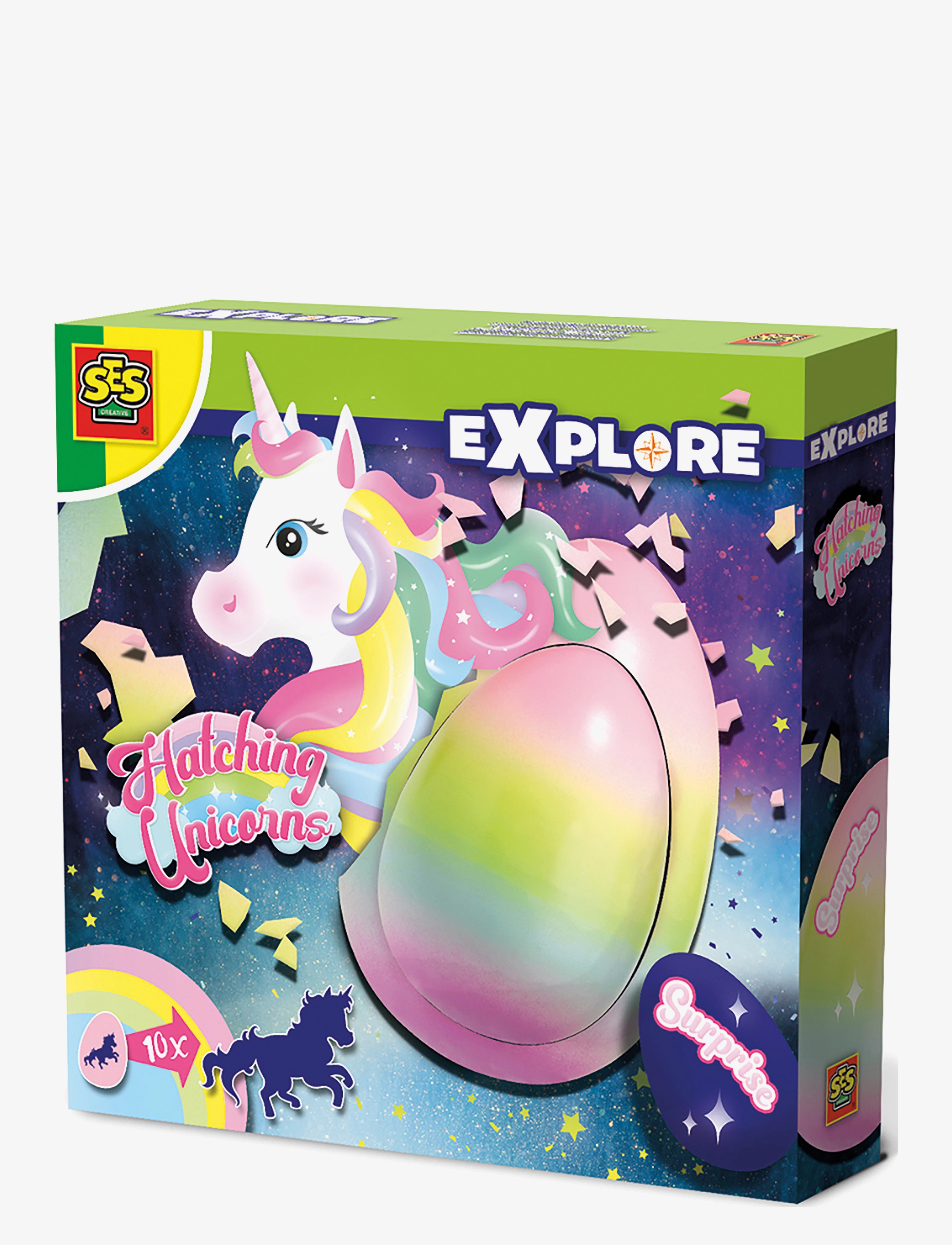 SES Creative Hatching Unicorns, Børn, Dyr, Multi/mønstret, Str: ONE SIZE