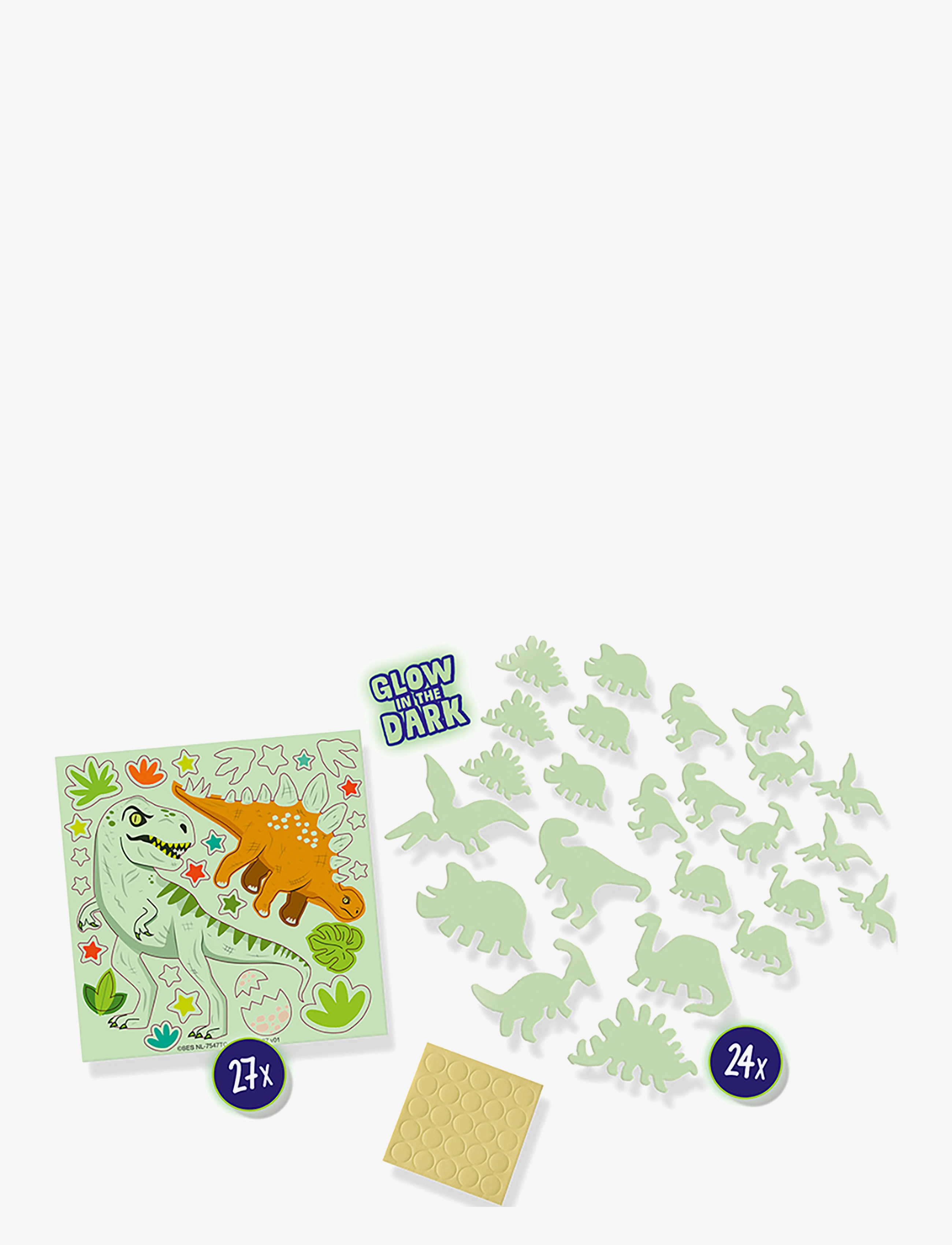 SES Creative - Glowing Dinos - white - 1