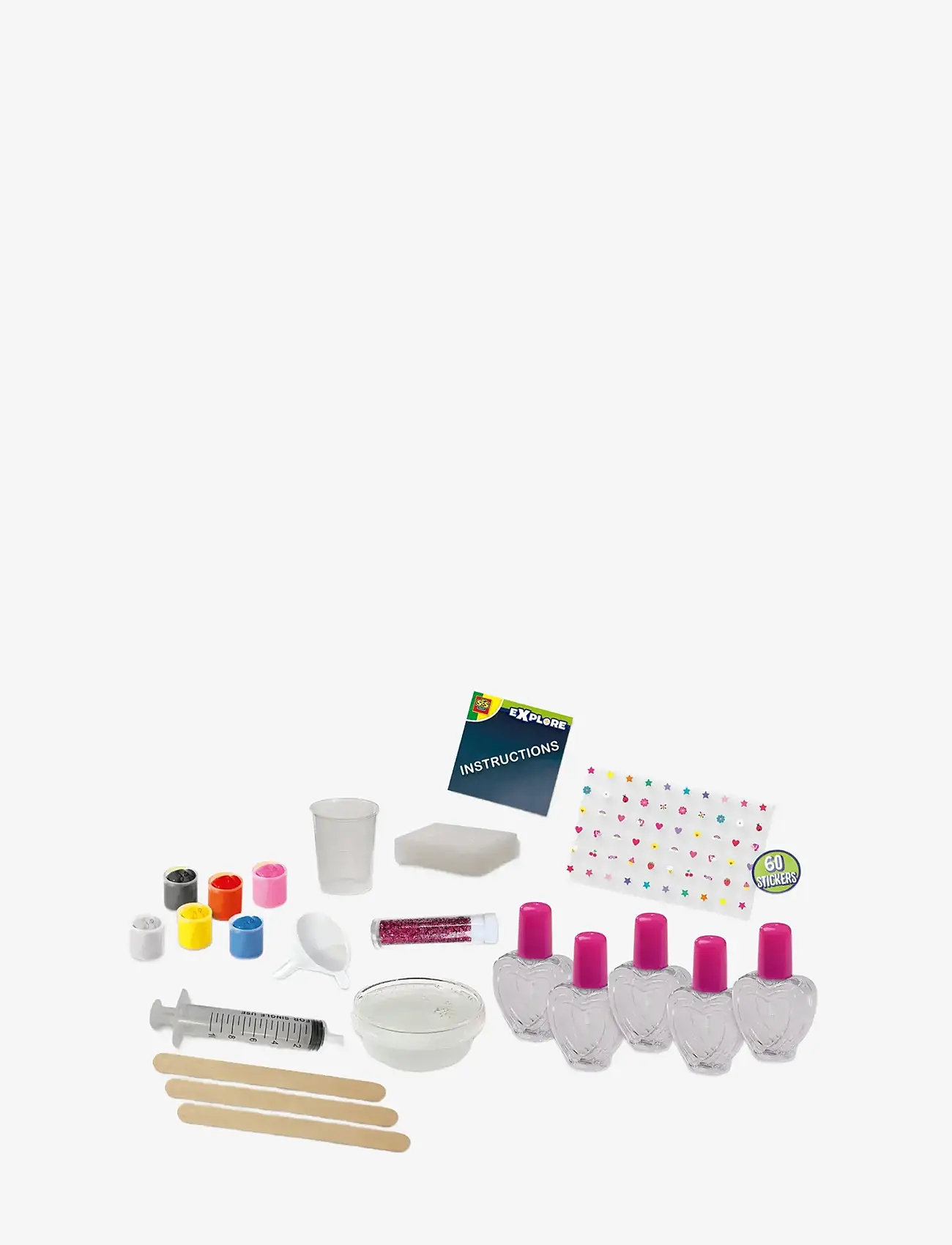 SES Creative - Make-up Lab - Nail Studio - käsitöökomplekt - multi - 2