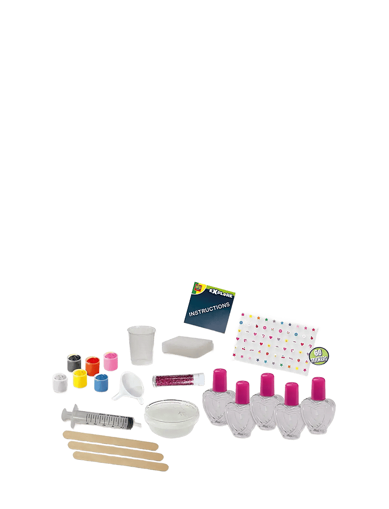 SES Creative - Make-up Lab - Nail Studio - käsitöökomplekt - multi - 2