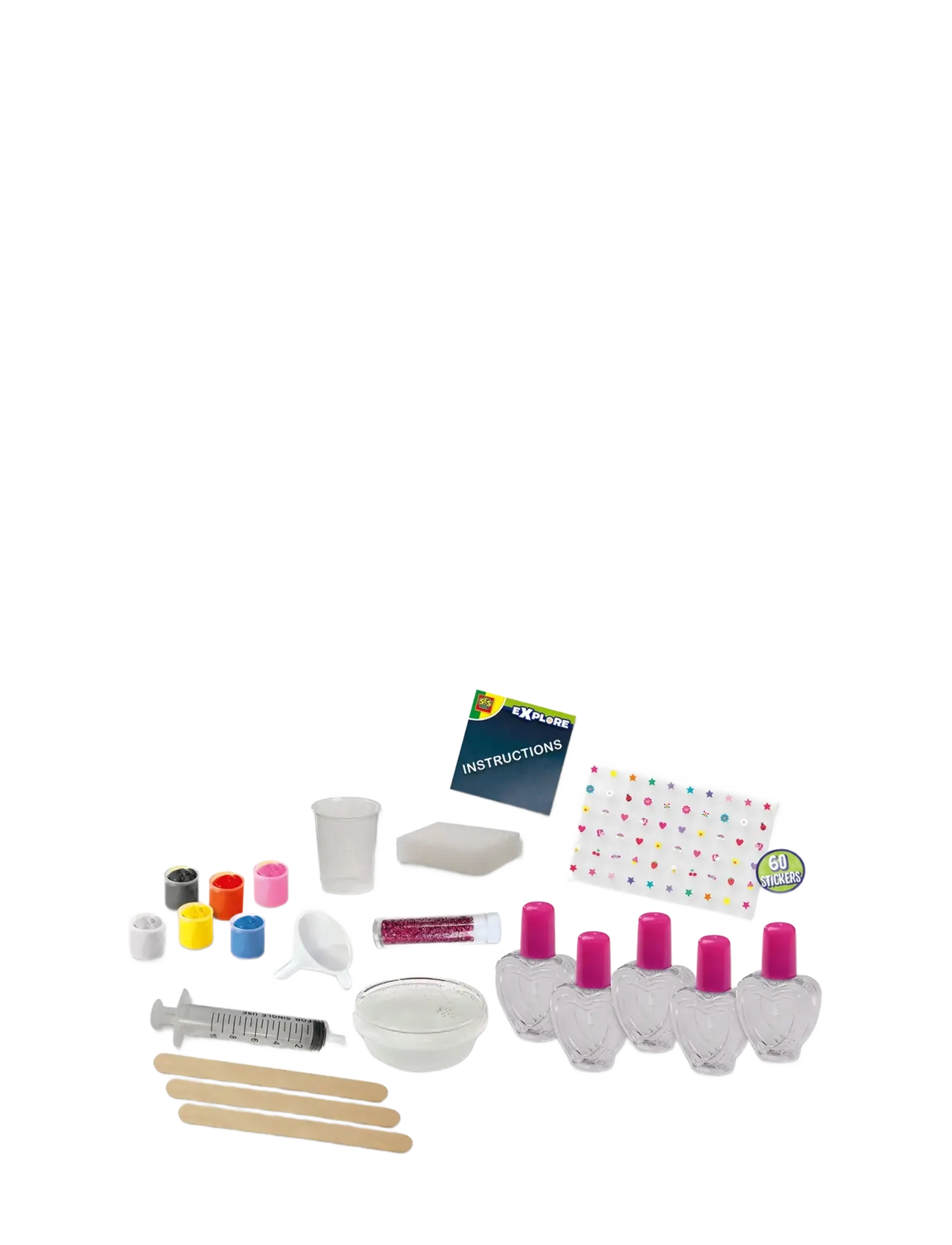 SES Creative - Make-up Lab - Nail Studio - knutselset - multi - 2