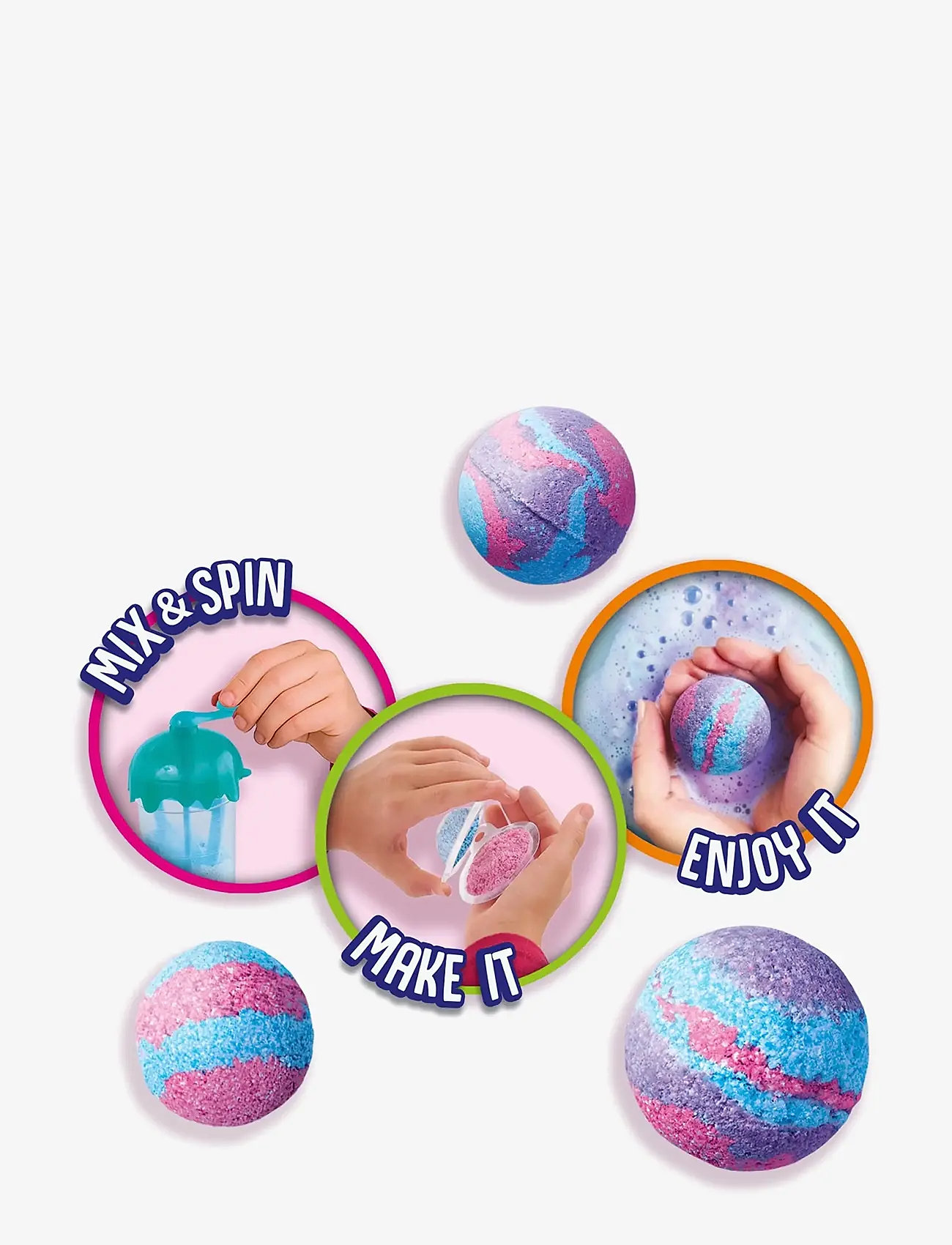 SES Creative - Studio Lab - Bath Bomb - kreasæt - multi - 2