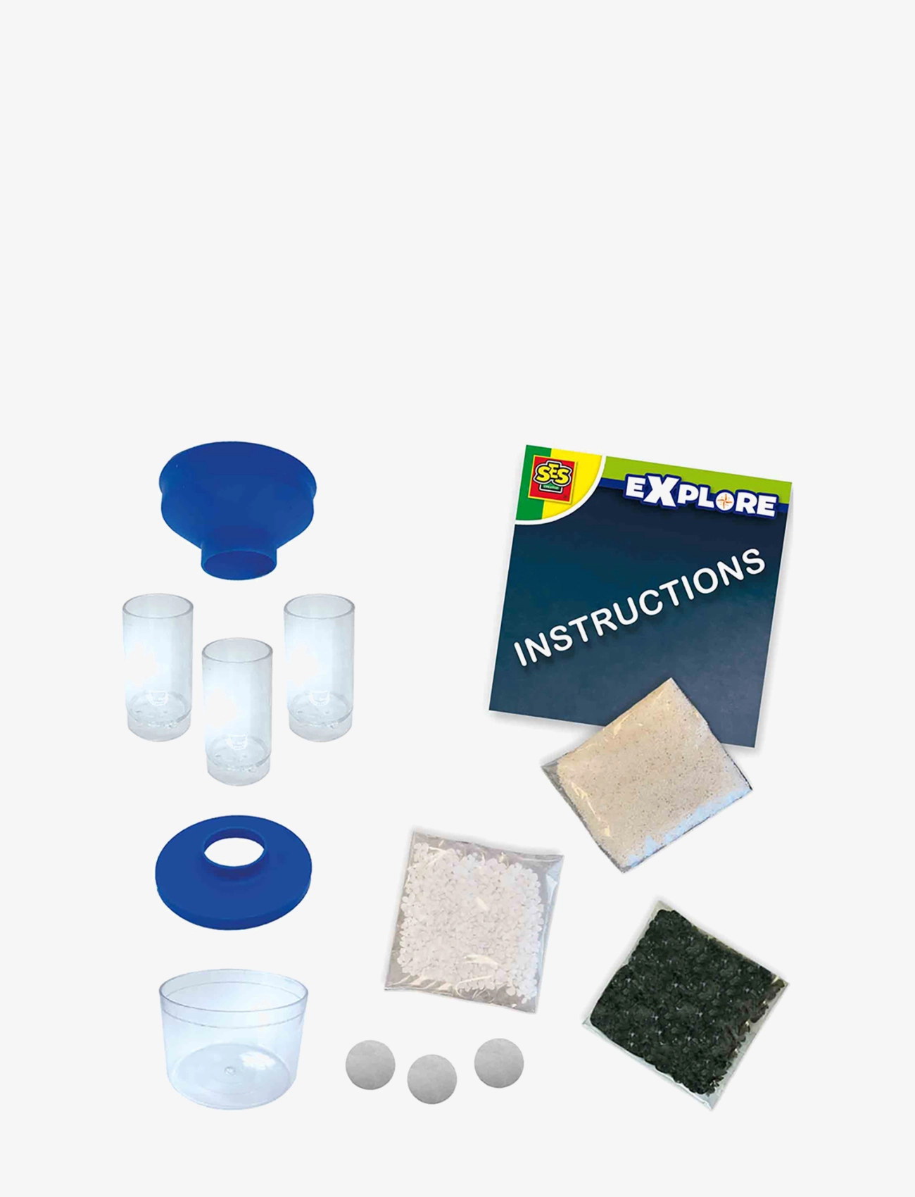 SES Creative - Water Cleaning Filter Experiment - steam-mänguasjad - blue - 2