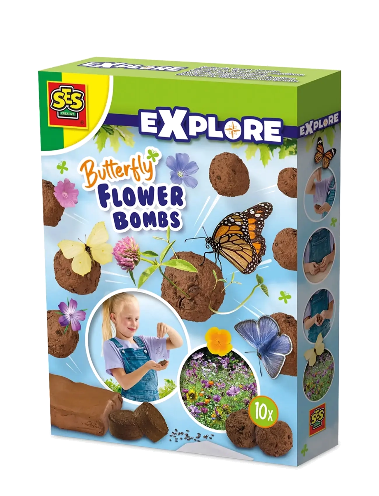 SES Creative Flower Bombs - Butterfly - Drawing & Crafts - MULTI / multi