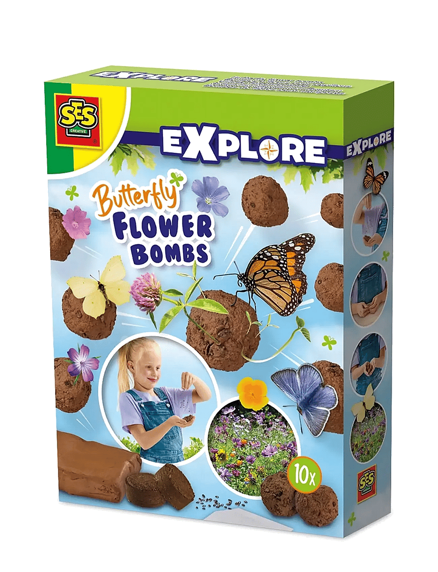 SES Creative - Flower Bombs - Butterfly - bastelset - multi - 1