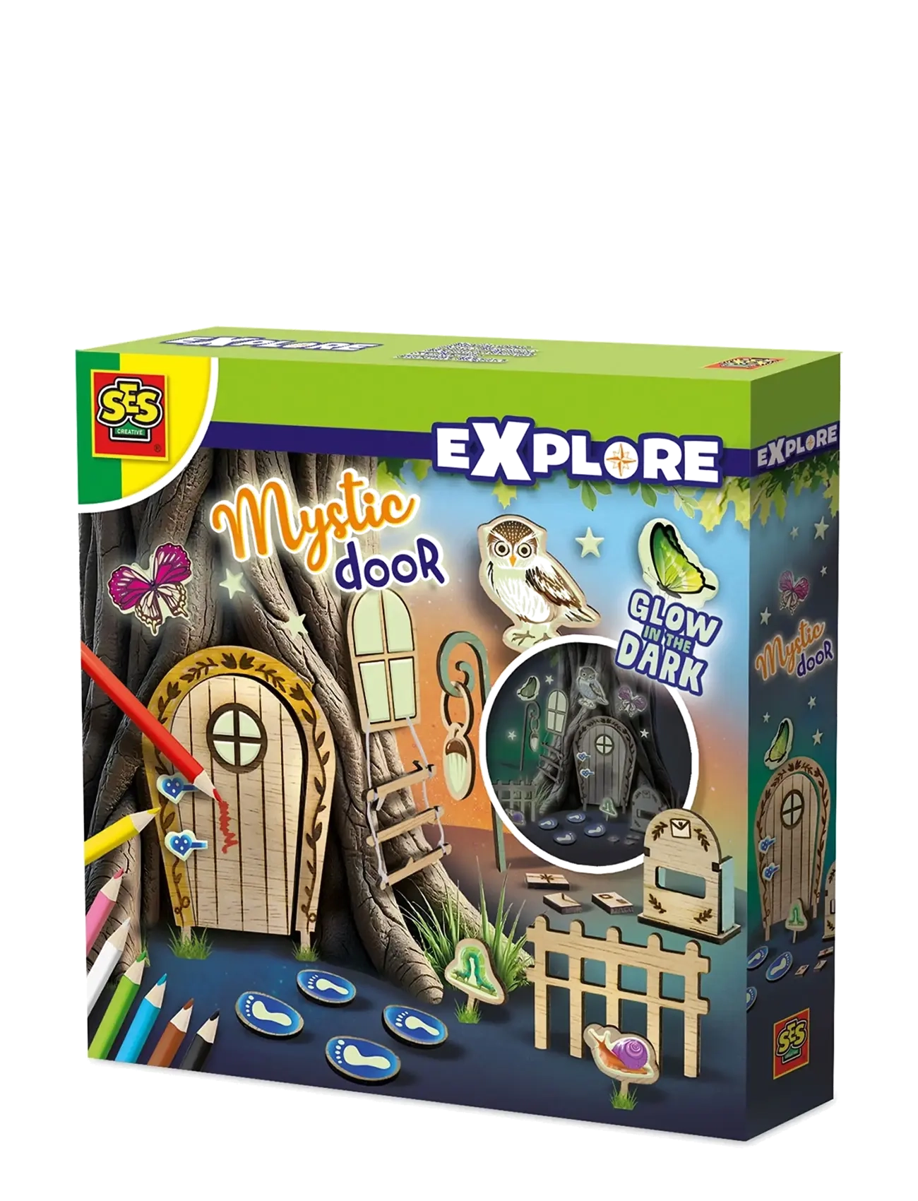 SES Creative Mystic Door - Glow in the Dark - Drawing & Crafts - MULTI / multi