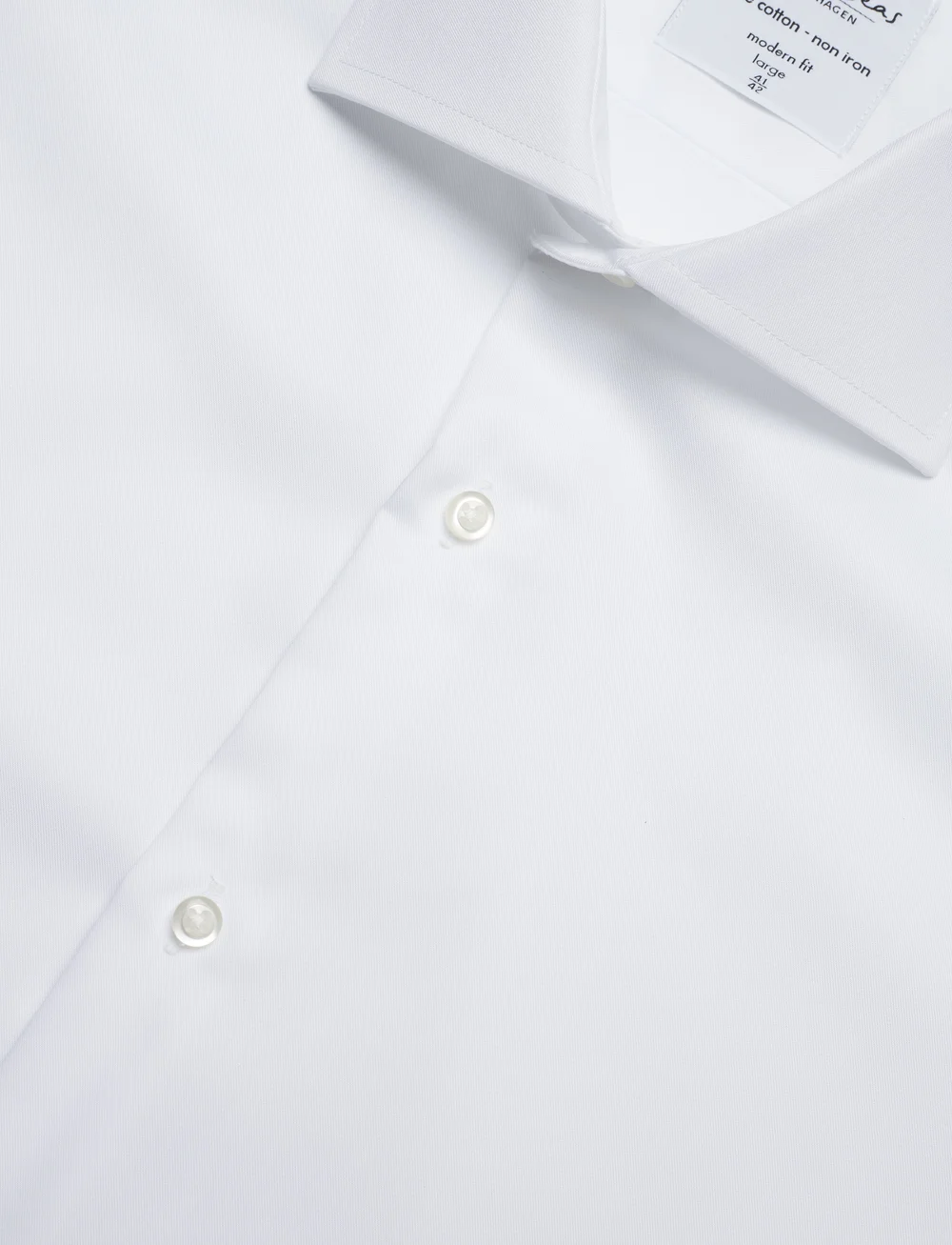 Seven Seas Copenhagen - SEVEN SEAS Fine Twill | modern - pidulikud särgid - white - 4