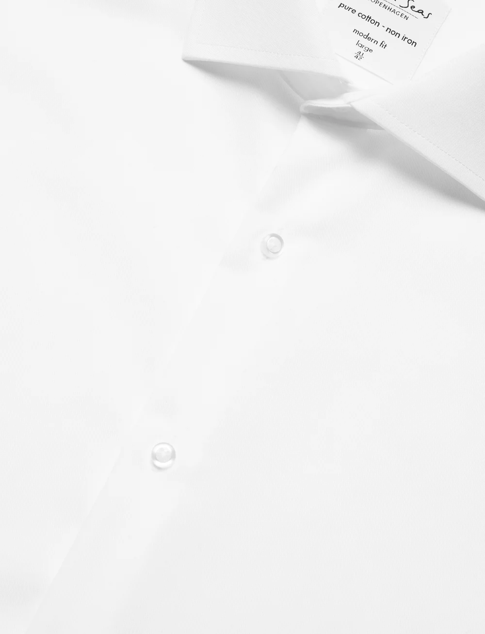 Seven Seas Copenhagen - SEVEN SEAS Fine Twill | modern - pidulikud särgid - white - 3