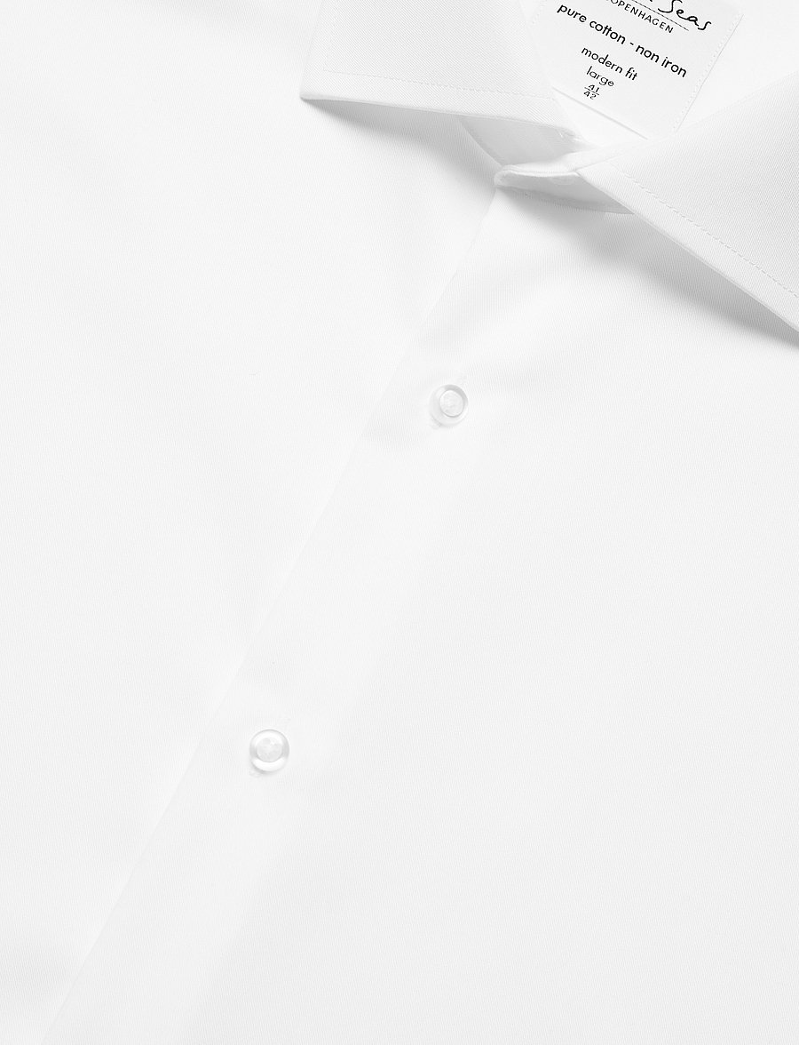 Seven Seas Copenhagen - SEVEN SEAS Fine Twill | modern - formelle hemden - white - 3