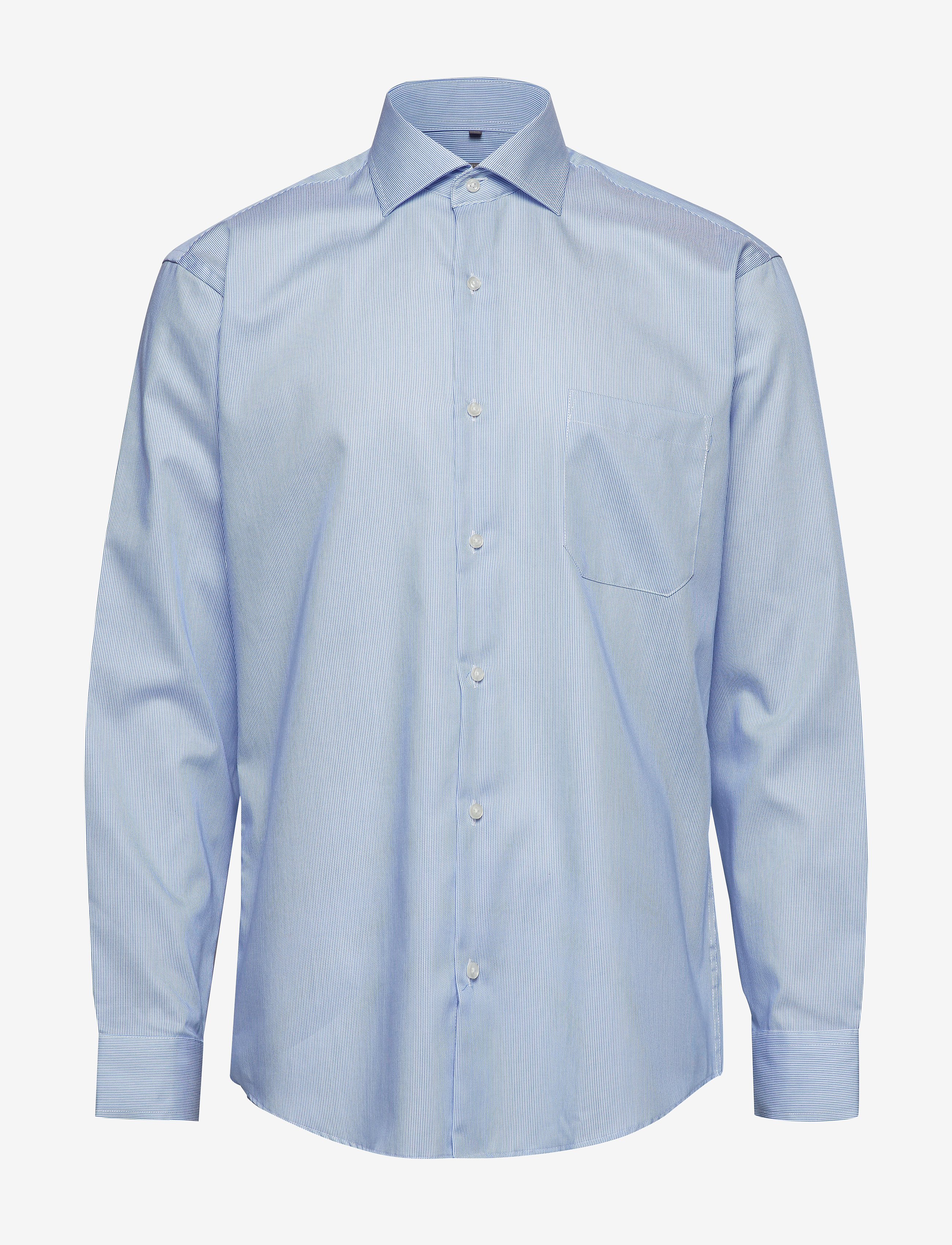 Seven Seas Copenhagen Seven Seas Fine Twill California | Modern, S, Blue, Skjorter > Business, Herre