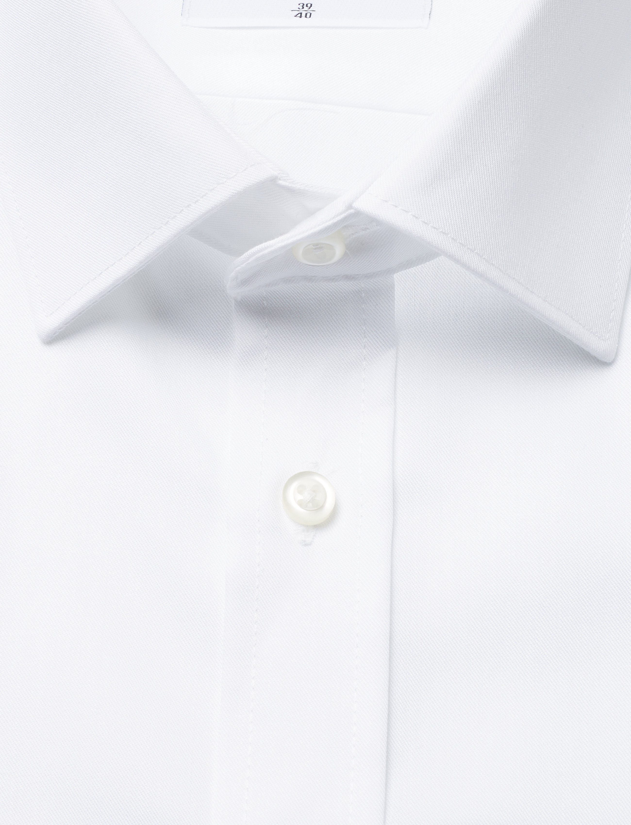 Seven Seas Copenhagen - SEVEN SEAS Fine Twill | slim - pidulikud särgid - white - 2