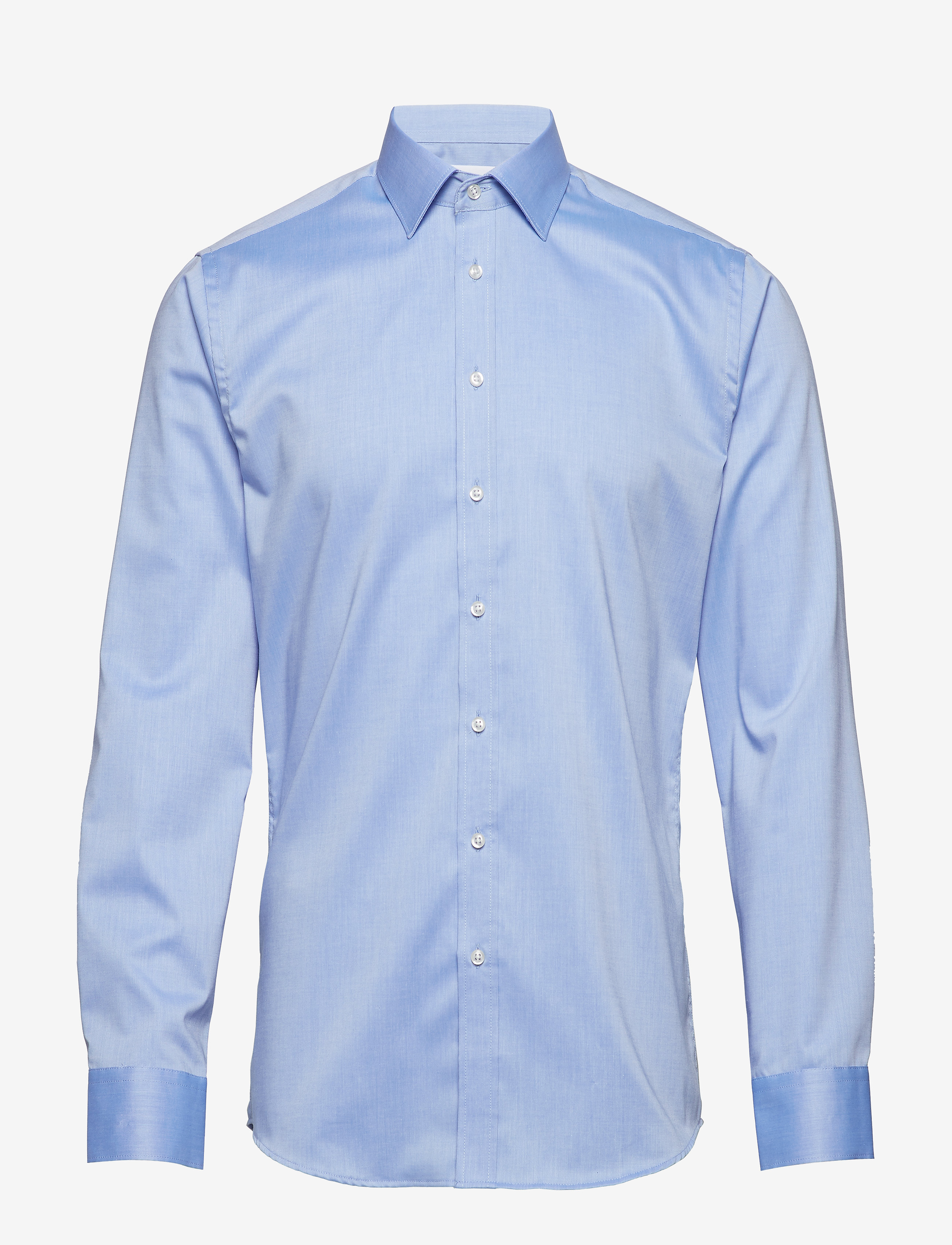 Seven Seas Copenhagen SEVEN SEAS Fine Twill | slim - Kläder - LIGHT BLUE / blue