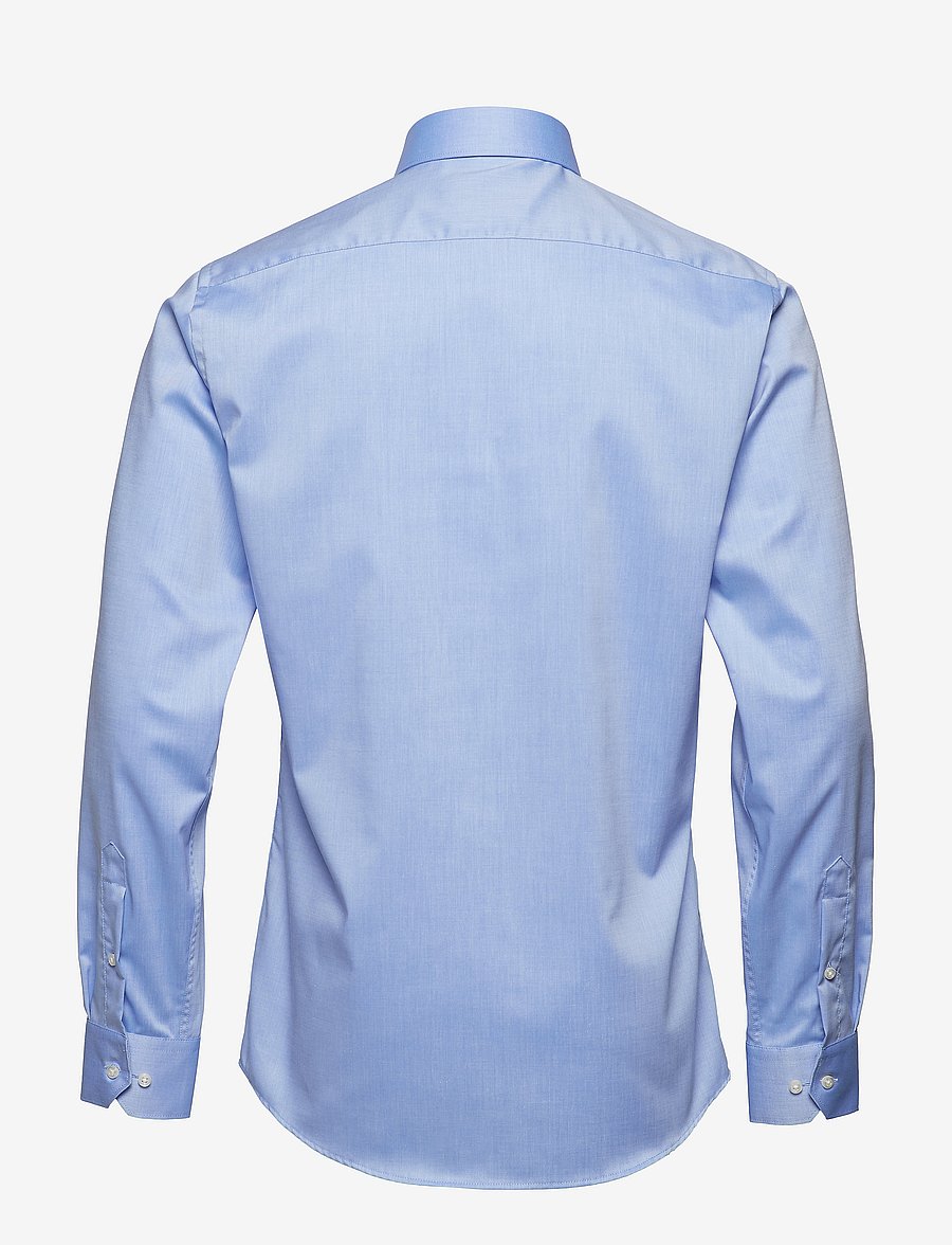 Seven Seas Copenhagen - SEVEN SEAS Fine Twill | slim - formal shirts - light blue - 1