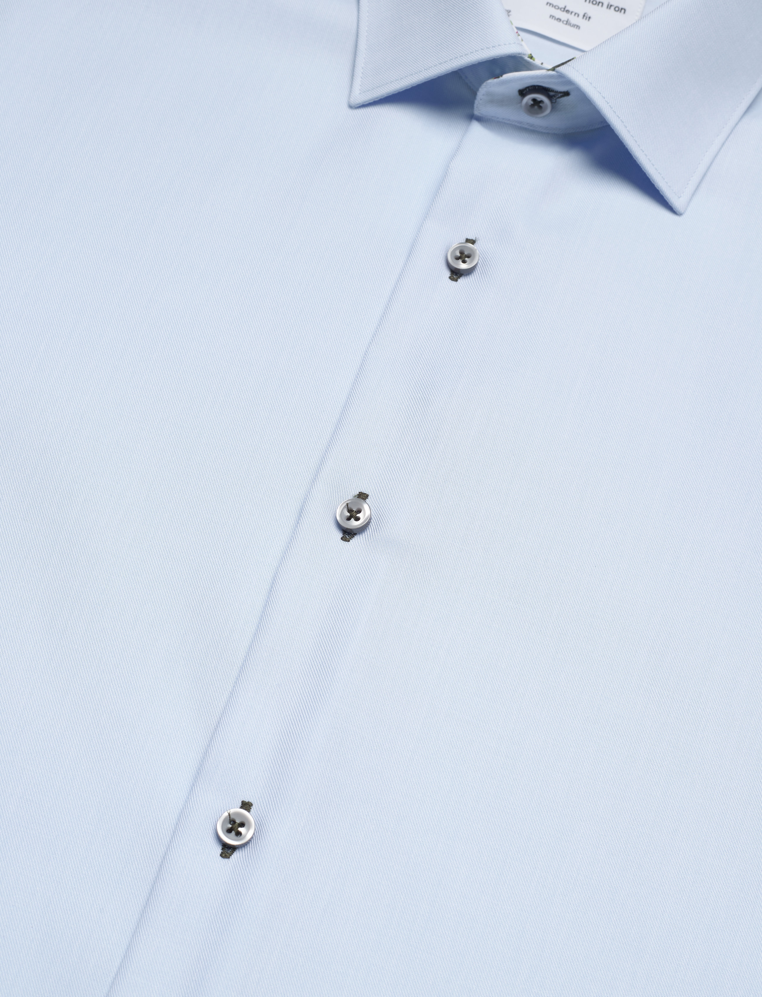 Seven Seas Copenhagen - FINE TWILL W/BLOSSOM - baby blue - 2