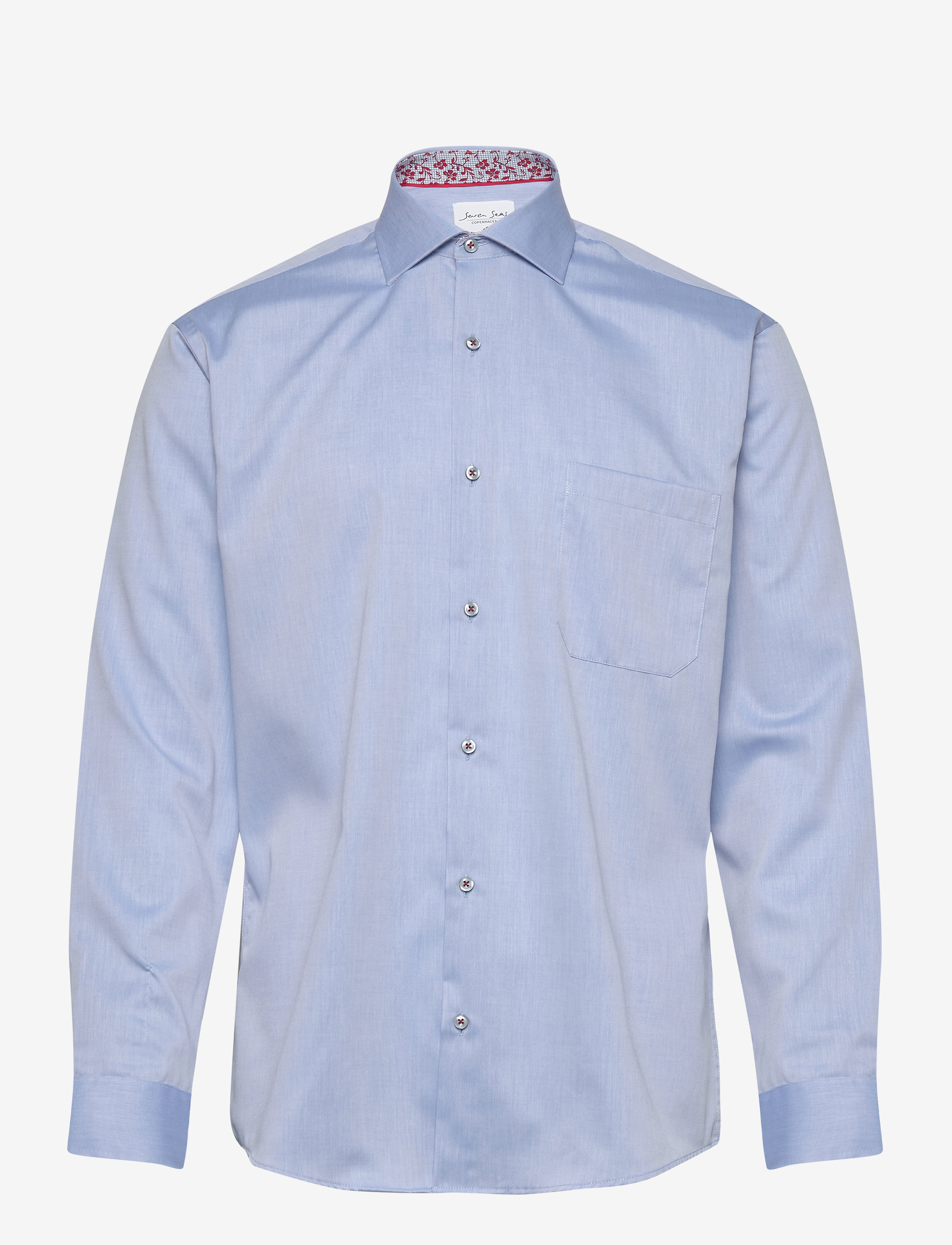 Seven Seas Copenhagen - FINE TWILL W/HEMINGWAY - light blue - 0