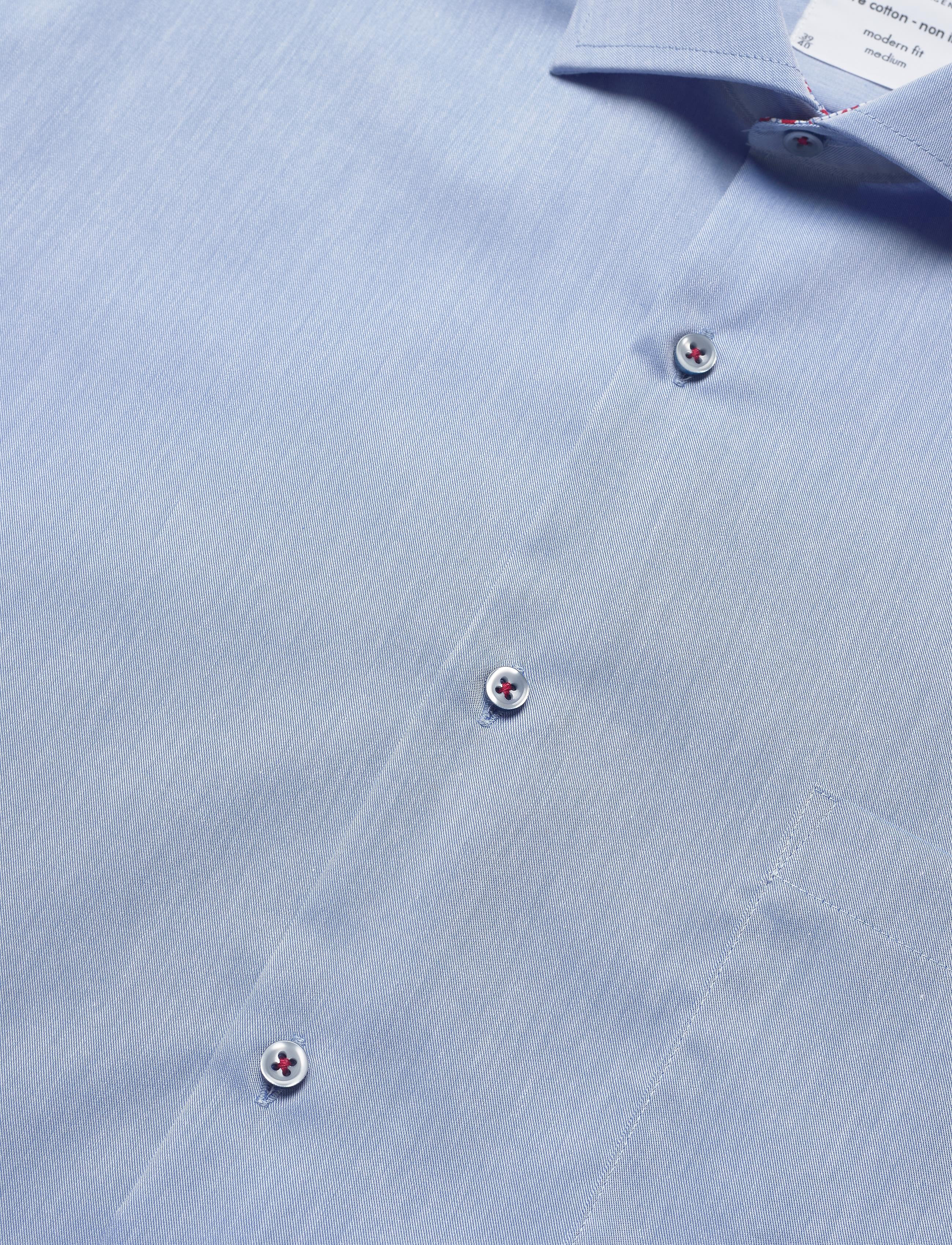 Seven Seas Copenhagen - FINE TWILL W/HEMINGWAY - light blue - 3