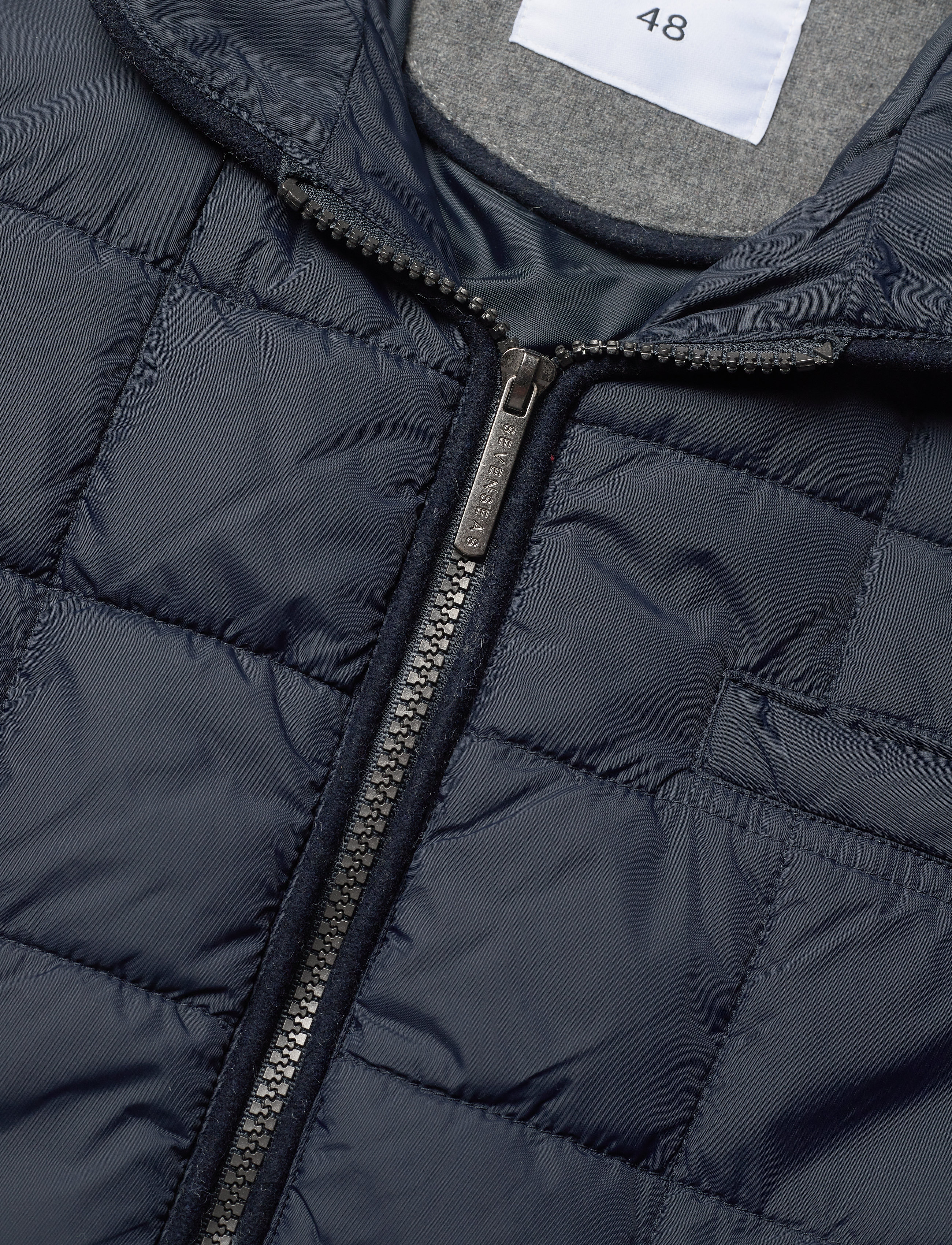 Seven Seas Copenhagen - SECOND SKIN JACKET - navy - 2