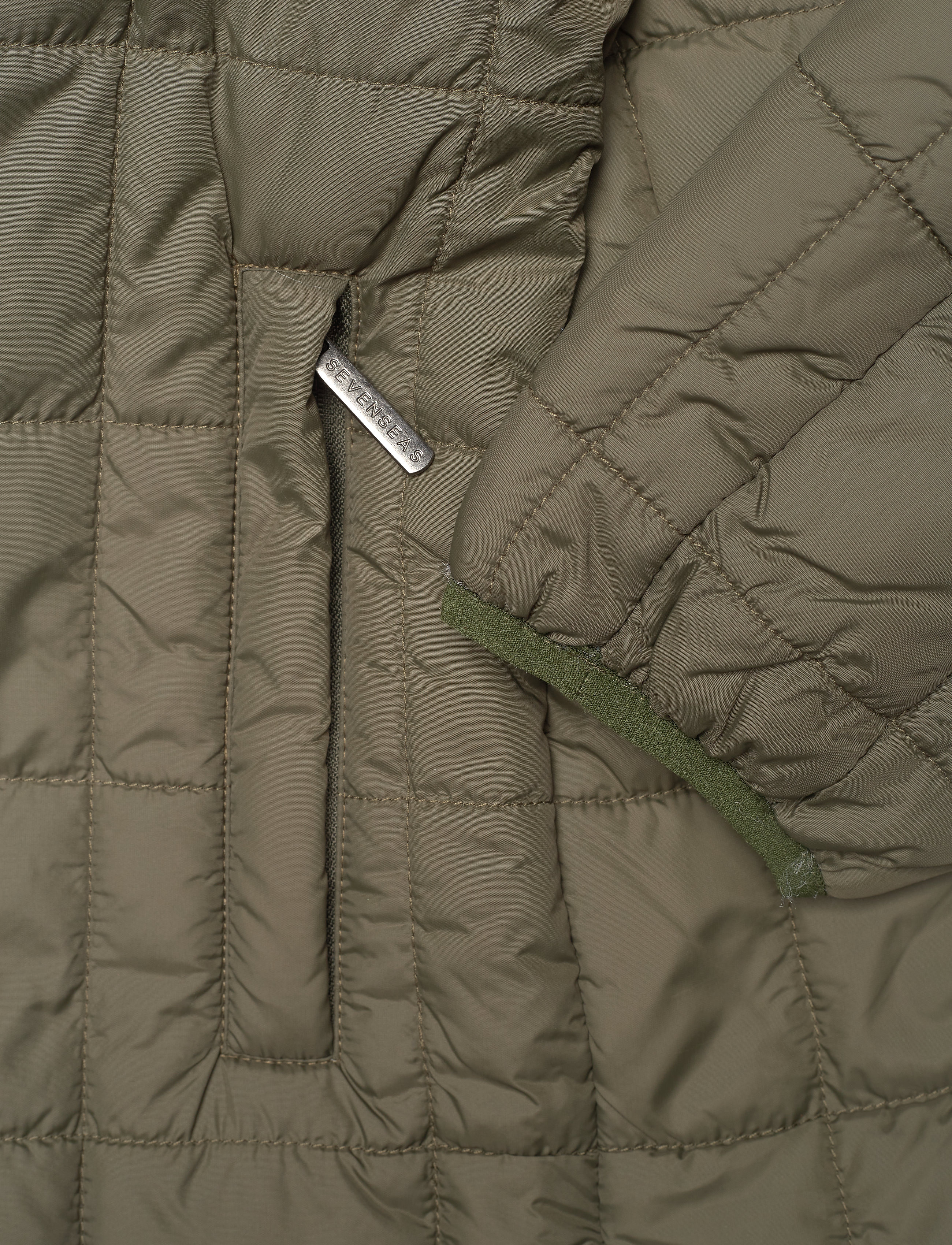 Seven Seas Copenhagen - SECOND SKIN JACKET - oliven - 3