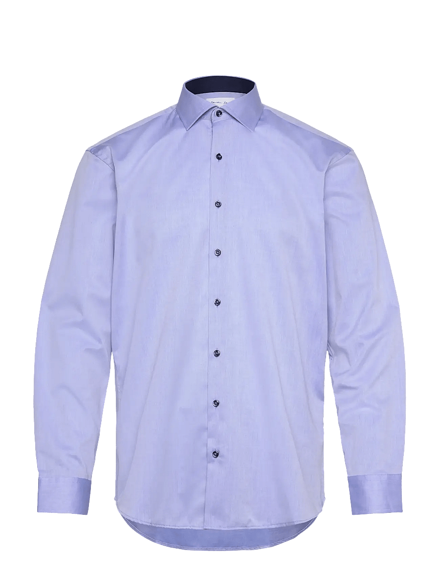 Seven Seas Copenhagen - SEVEN SEAS Fine Twill Contrast | modern - light blue - 0
